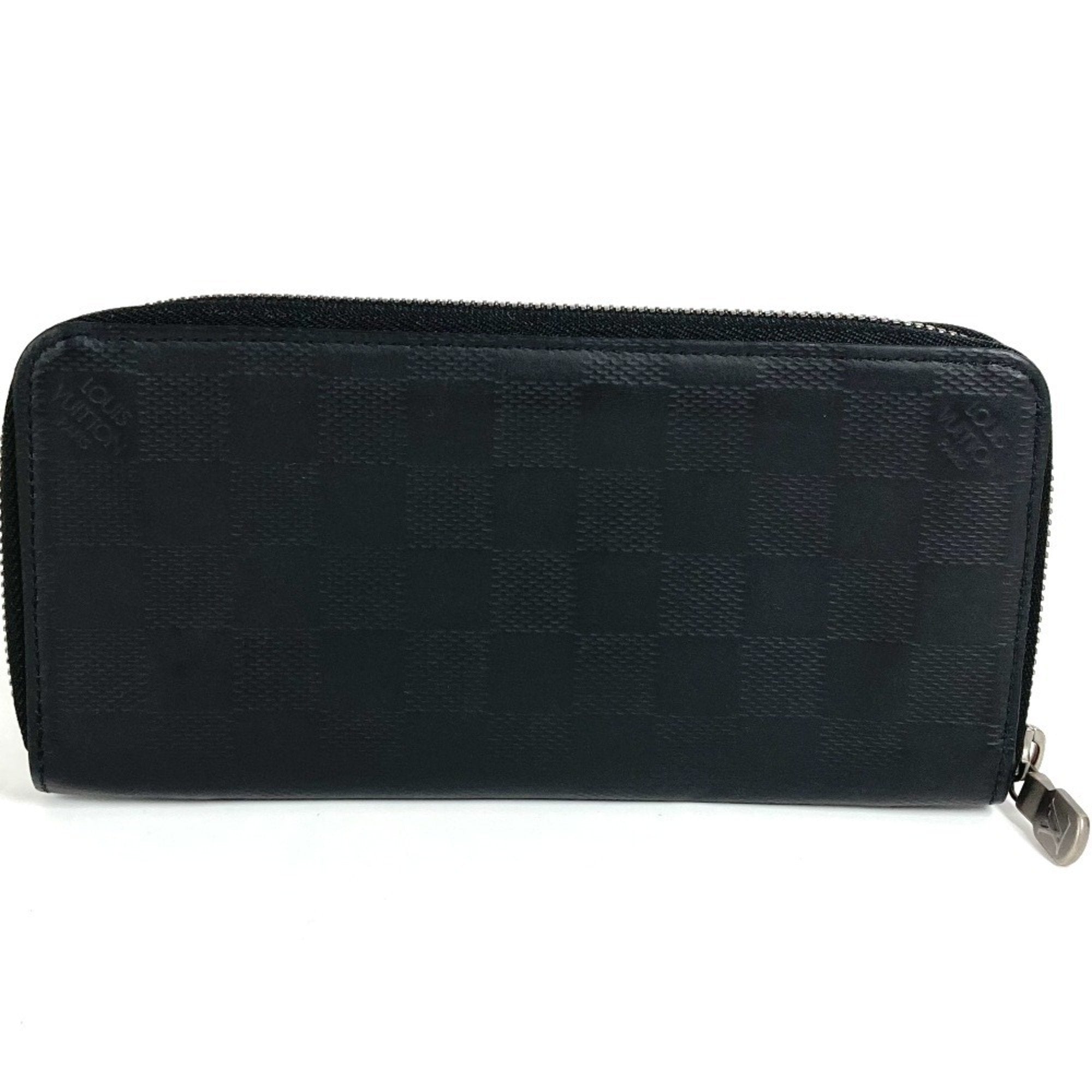 Louis Vuitton Black Infini Onyx Damier Infini Long Wallet