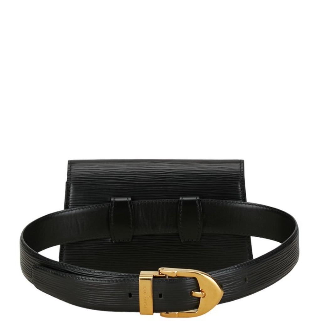 Louis Vuitton Black Noir Leather Shoulder Bag