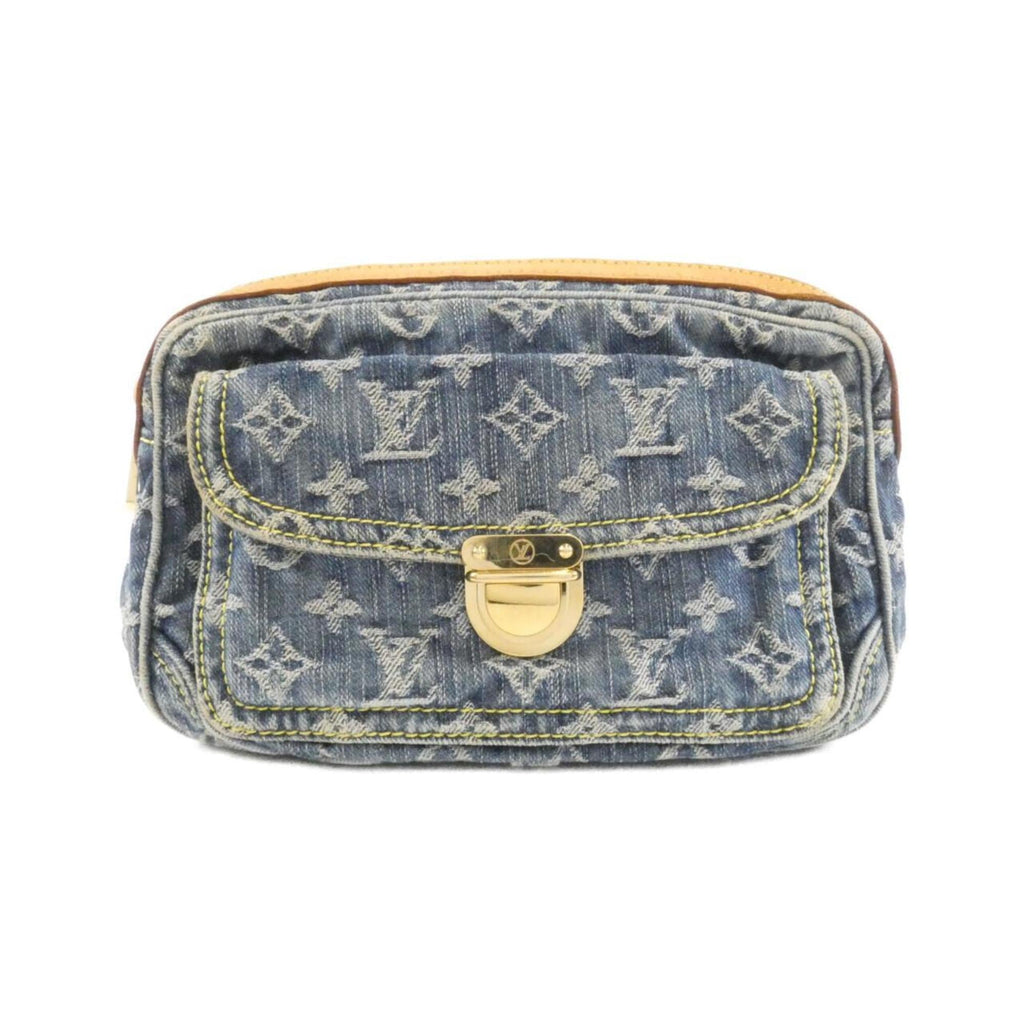 Louis Vuitton Blue Denim Shoulder Bag