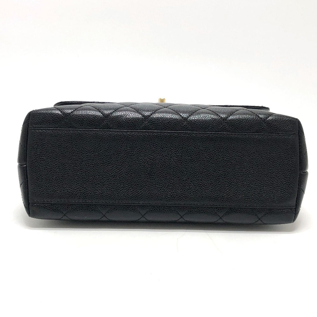 Chanel Black Leather Handbag