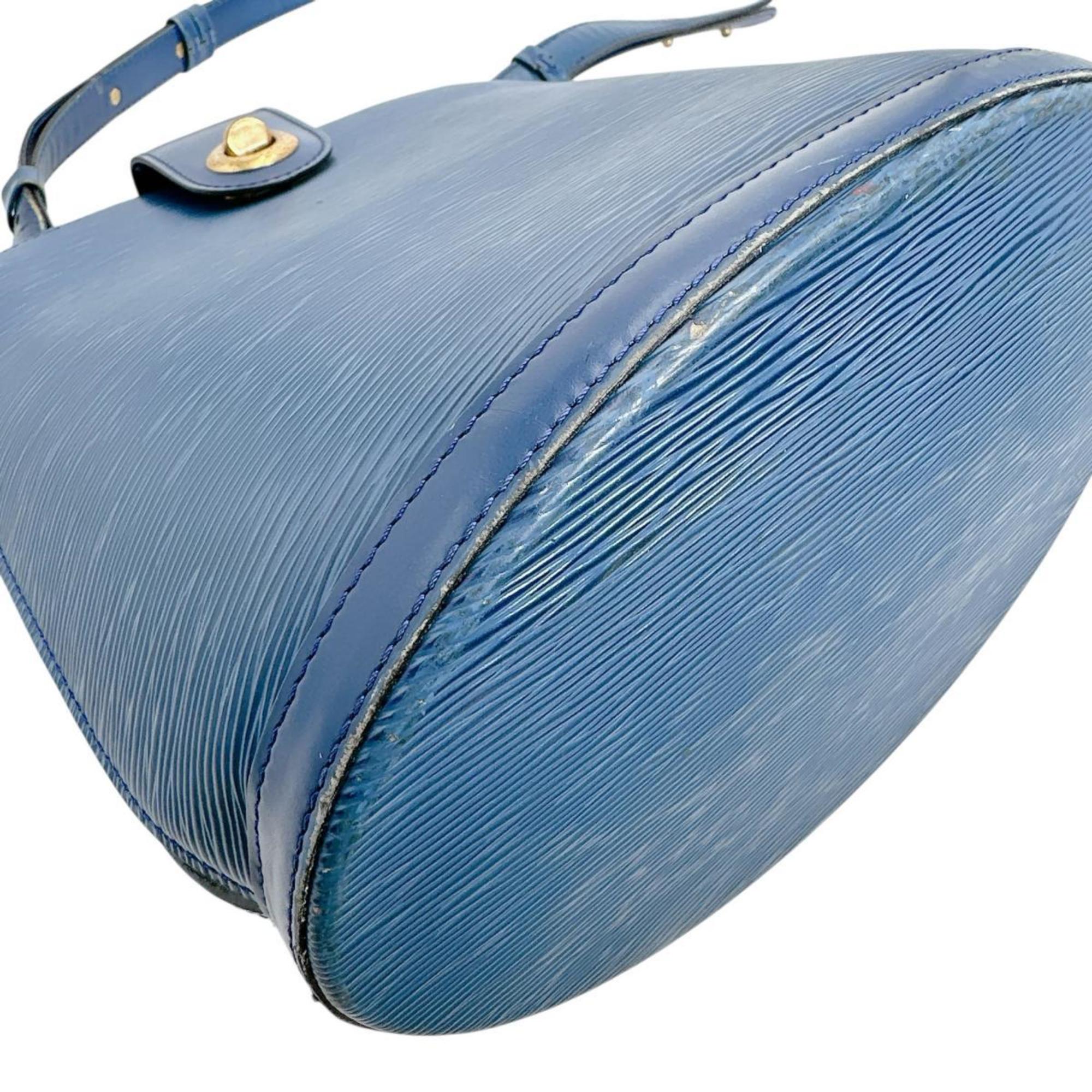 Louis Vuitton Blue Epi Leather Shoulder Bag