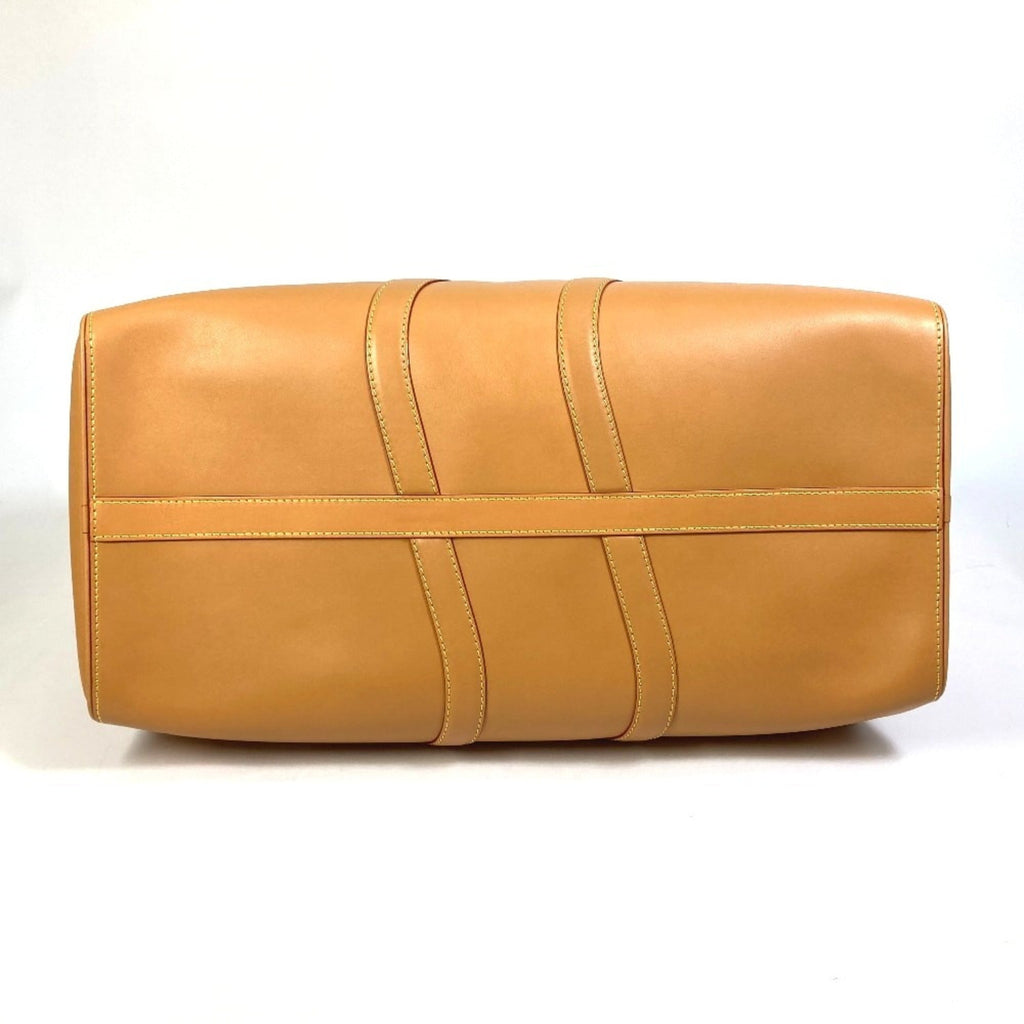 Louis Vuitton Beige Leather Boston Bag