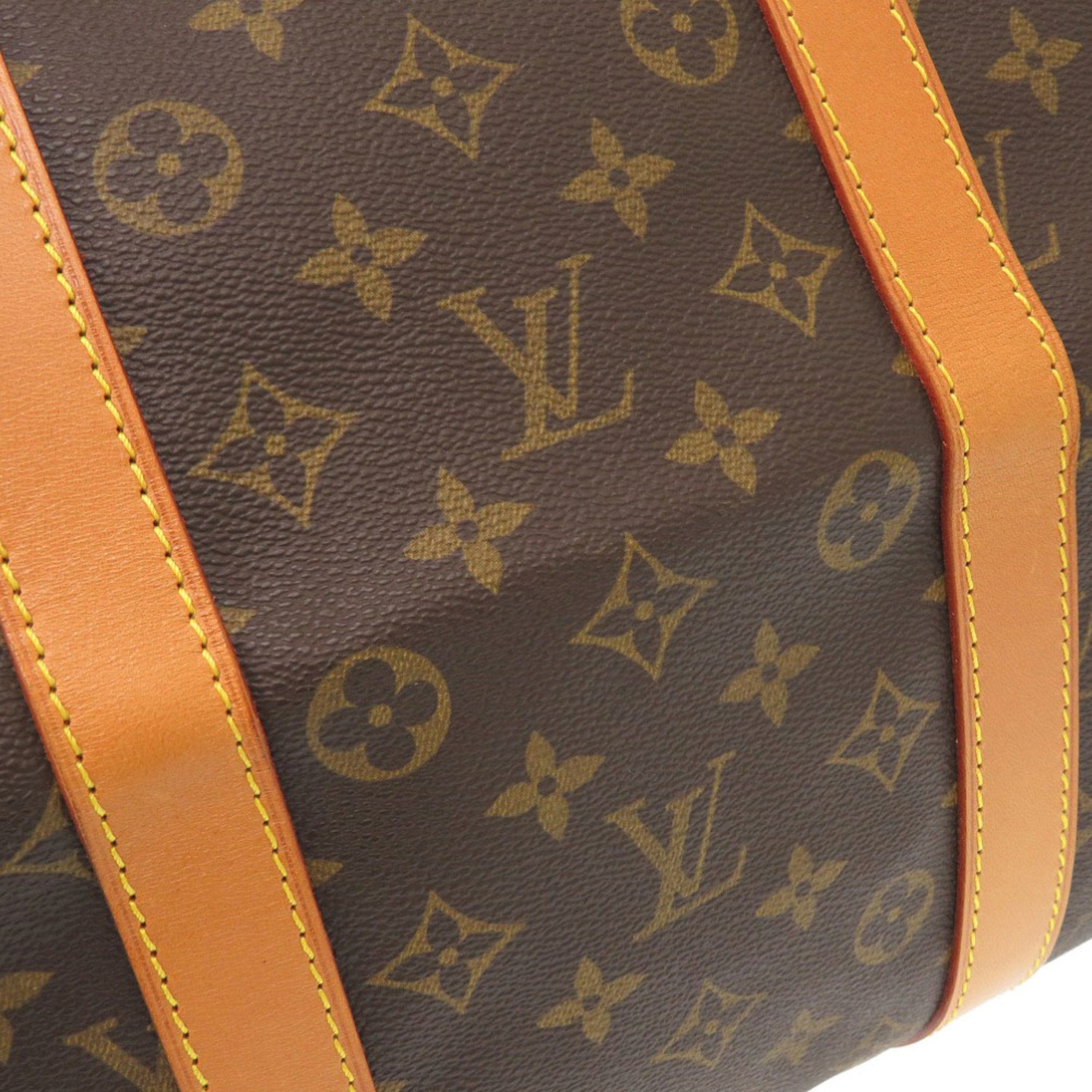 Louis Vuitton Brown Monogram Canvas Boston Bag