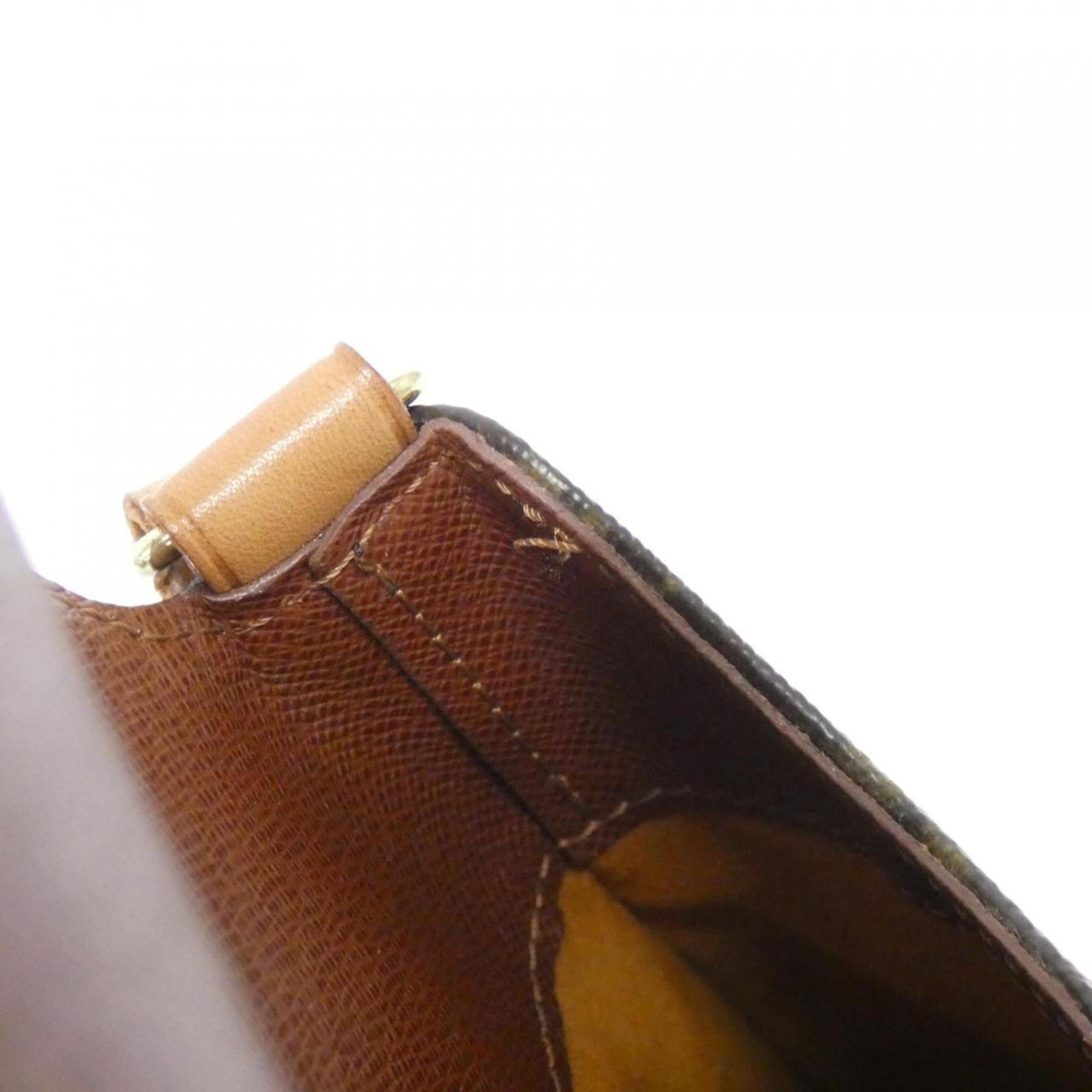 Louis Vuitton Monogram Marron Coated Canvas Shoulder Bag