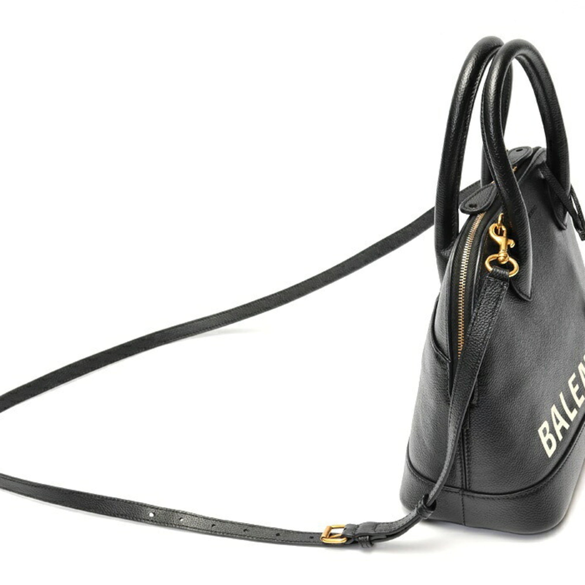 Balenciaga Black Leather Shoulder