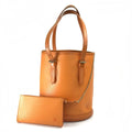Louis Vuitton Epi Orange Epi Leather Handbag Shoulder Bag Tote Bag