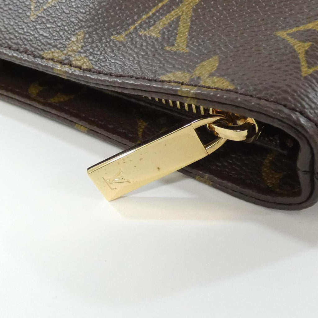 Louis Vuitton Marron Coated Canvas Shoulder Bag