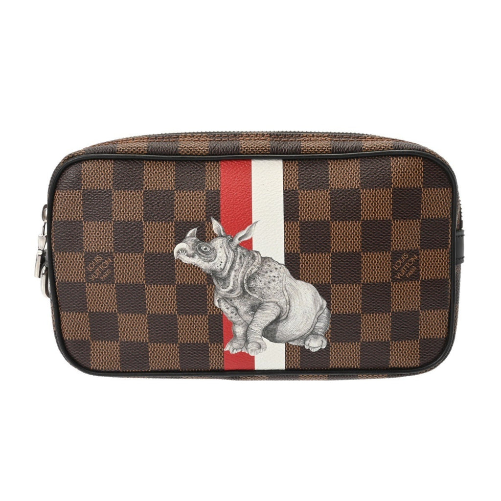Louis Vuitton Damier Brown Damier Canvas Pochette