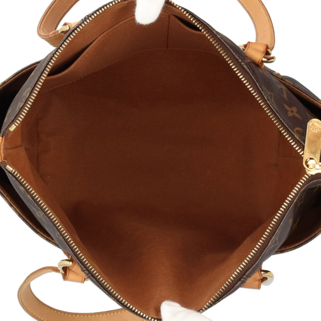 Louis Vuitton Brown Monogram Canvas Tote Bag