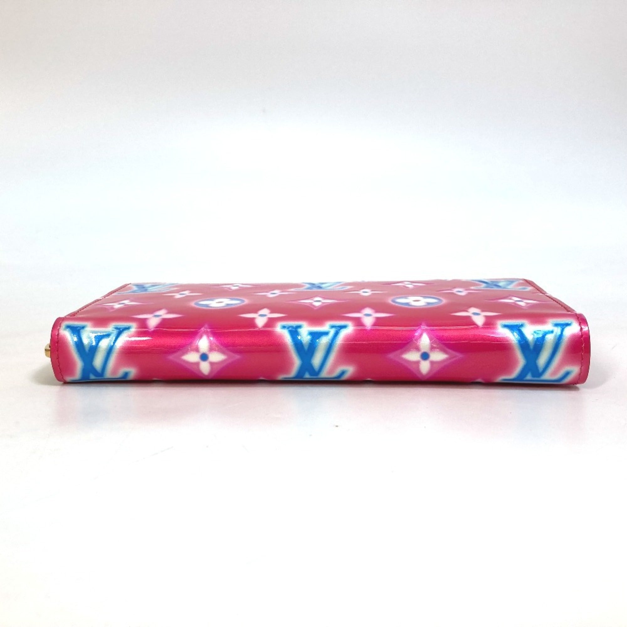 Louis Vuitton Monogram Vernis Pink Monogram Vernis Long Wallet