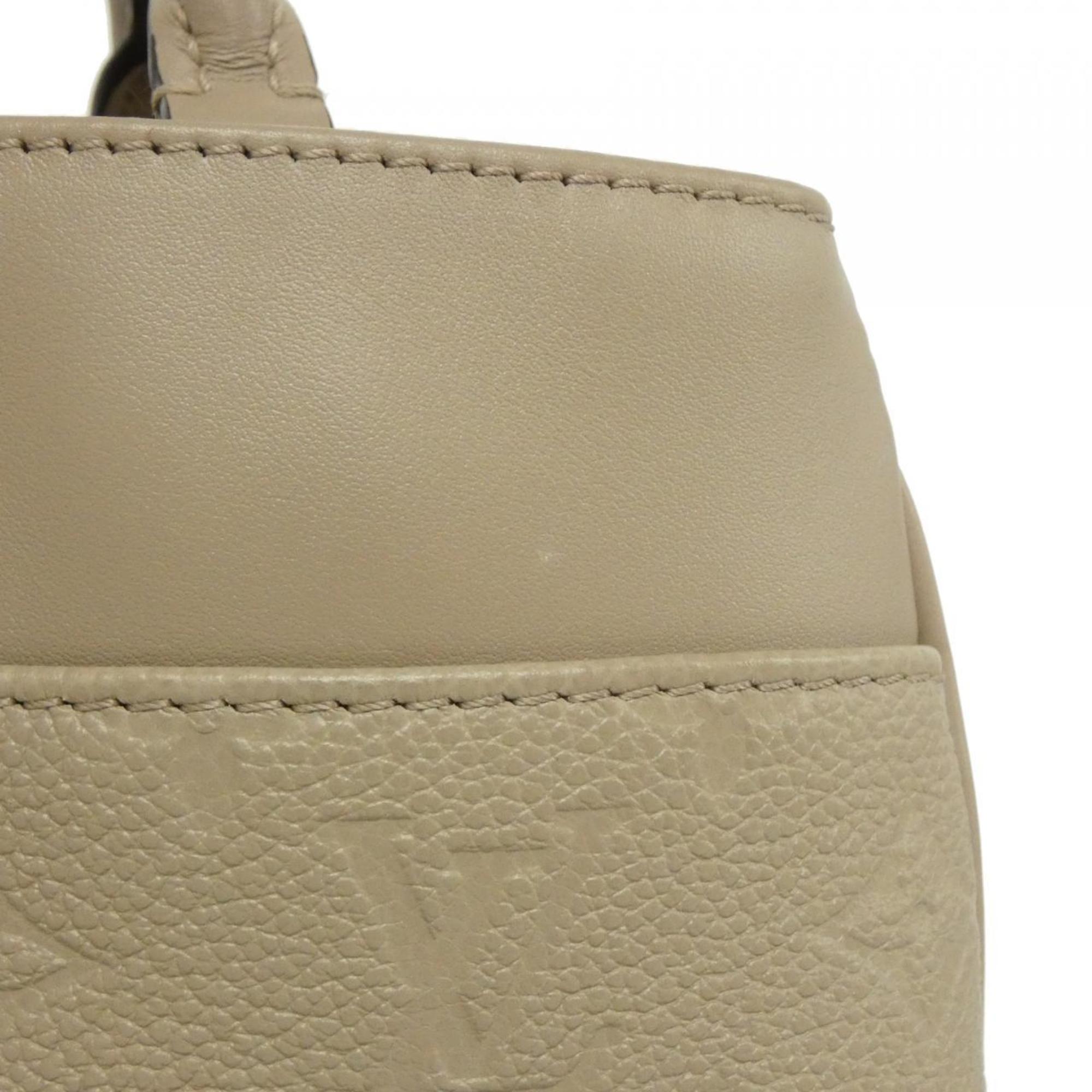 Louis Vuitton Monogram Empreinte Tourterelle Leather Handbag