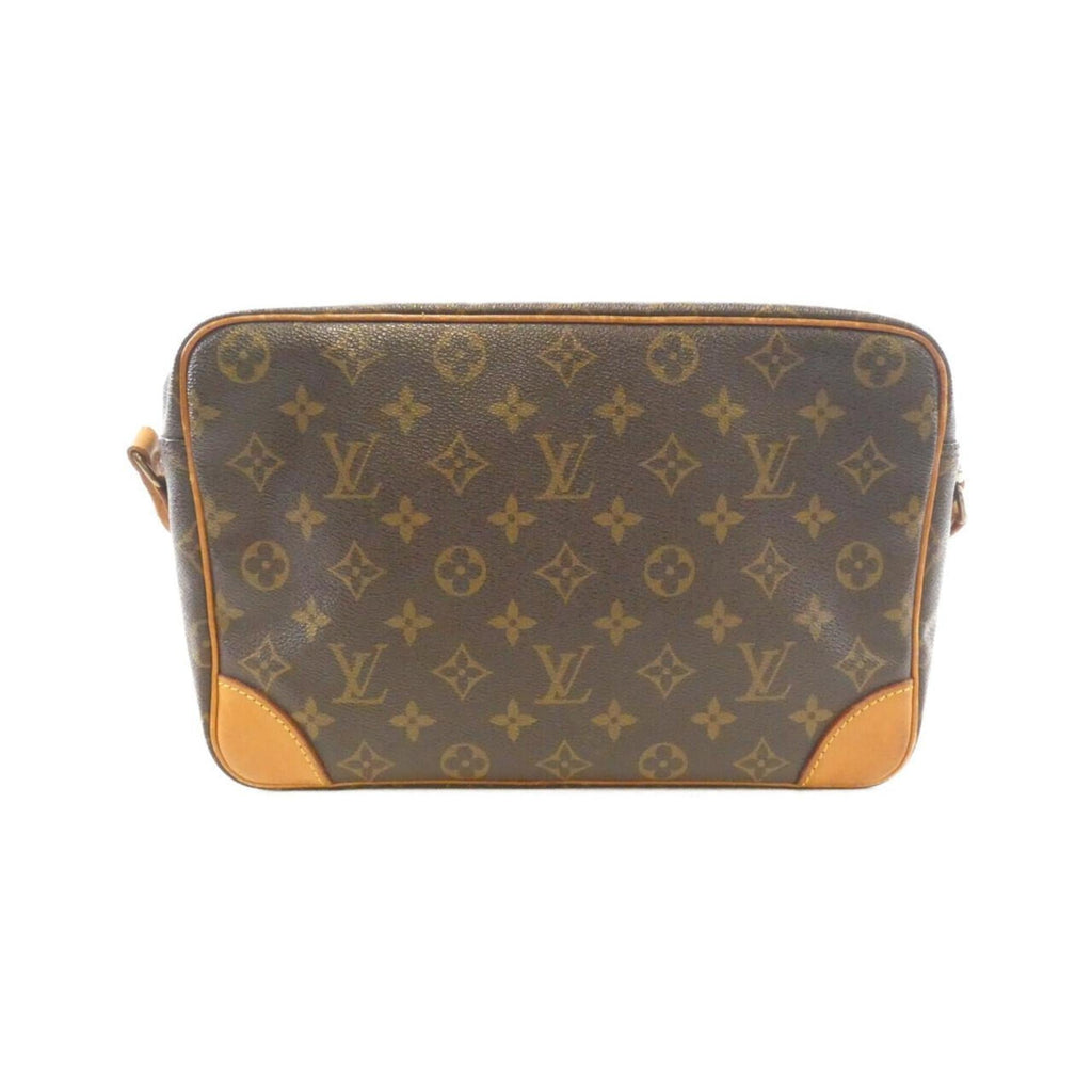 Louis Vuitton Marron Coated Canvas Shoulder Bag