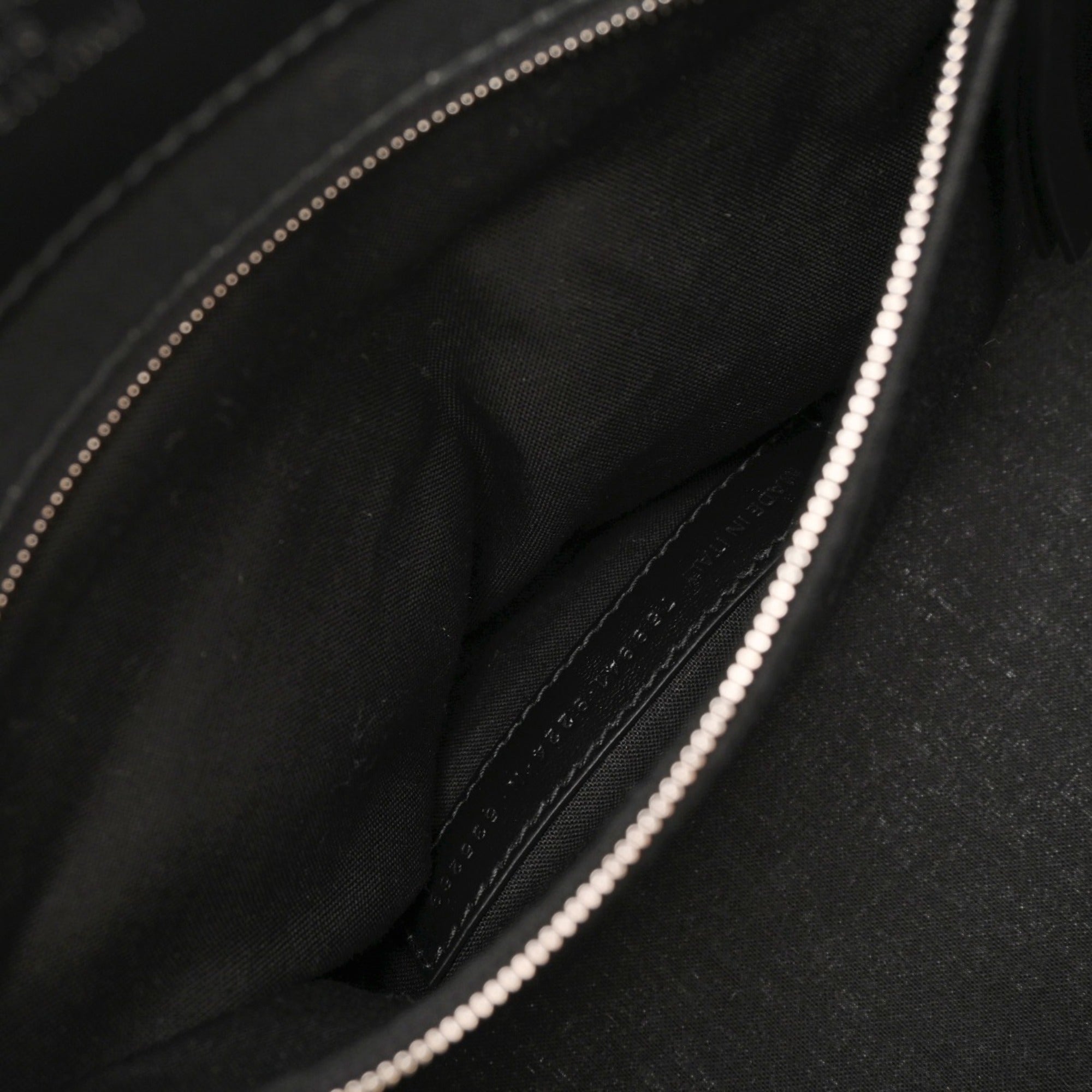 Balenciaga Black White Leather Tote