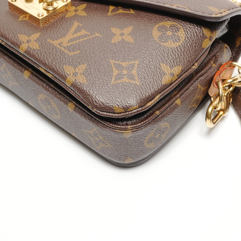 Louis Vuitton Brown Monogram Pochette Shoulder Bag