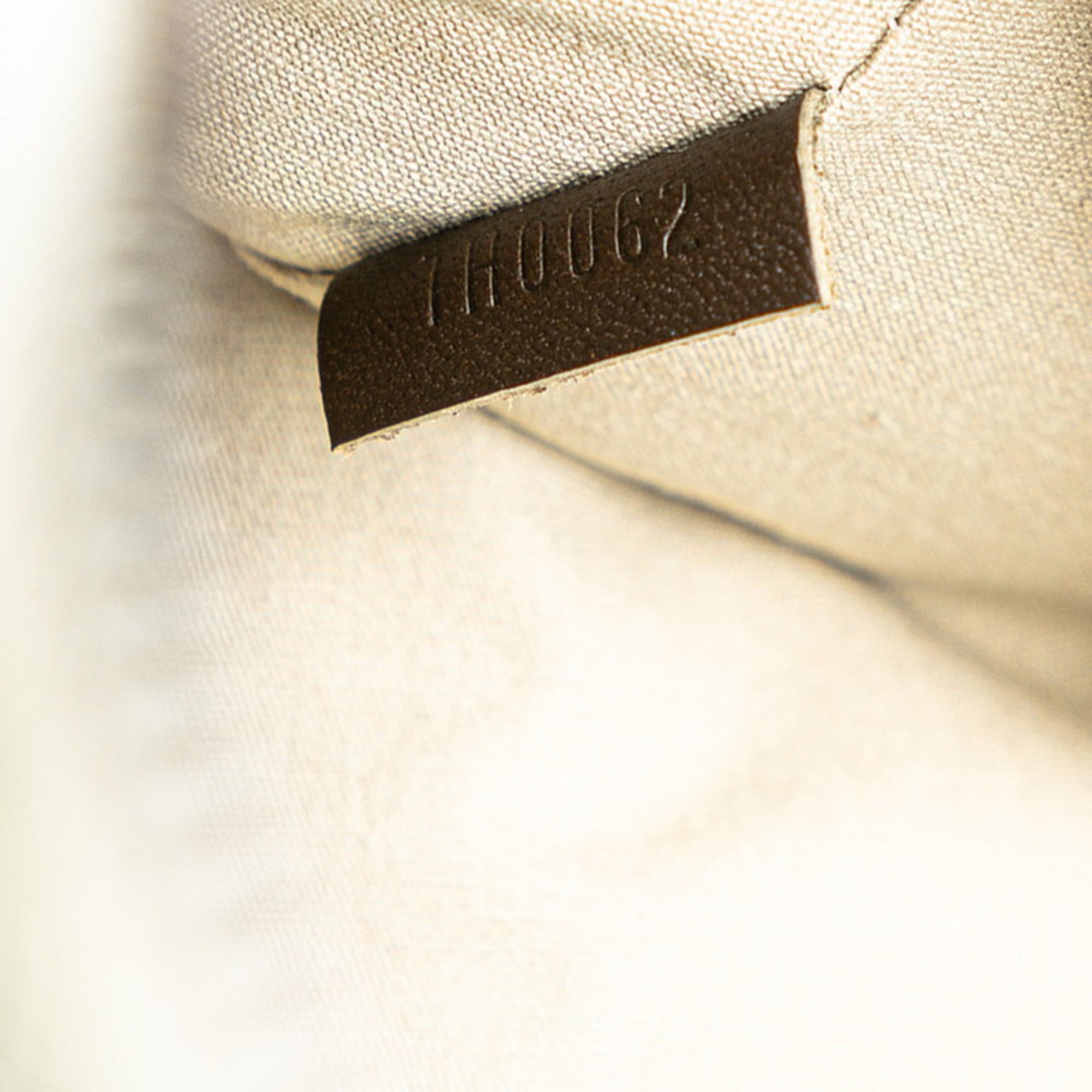 Louis Vuitton Green Khaki Canvas Leather Shoulder Bag