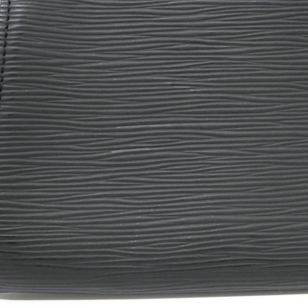 Louis Vuitton Black Leather Pochette Pouch