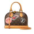 Louis Vuitton Monogram Brown Monogram Multi-Color Red Color Monogram Handbag Shoulder Bag
