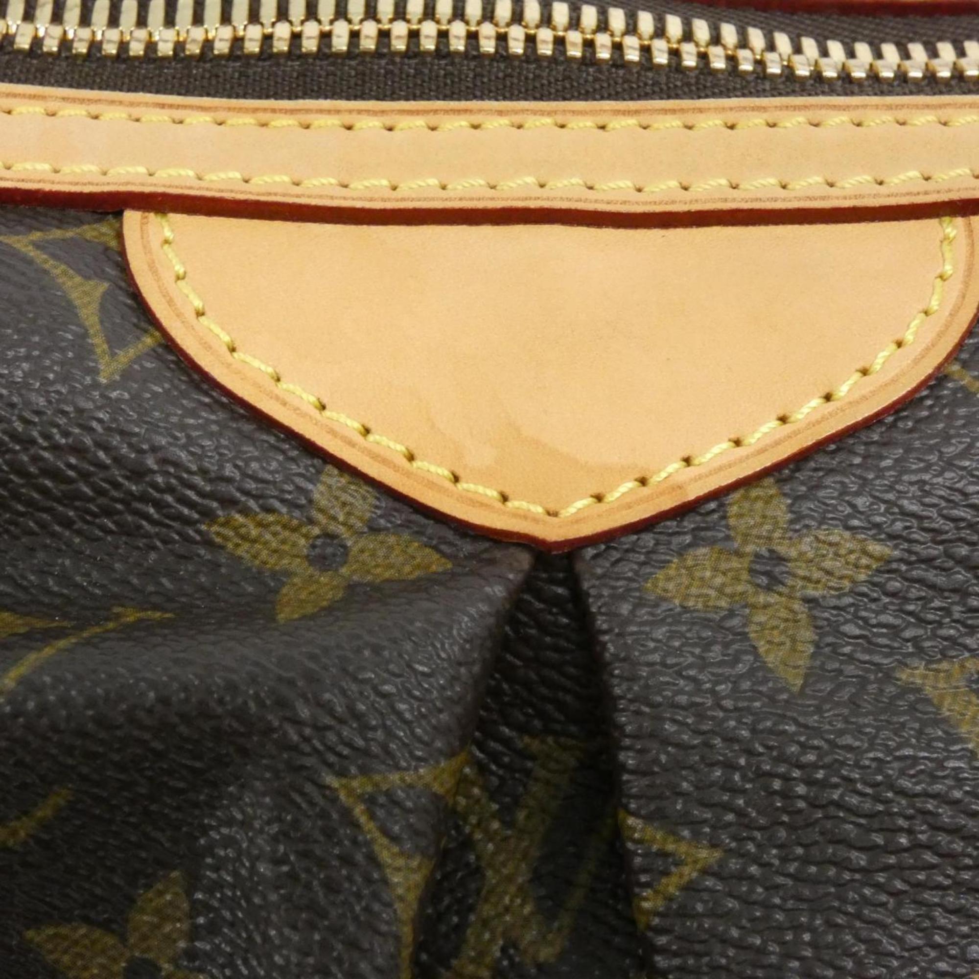 Louis Vuitton Monogram Marron Coated Canvas Handbag