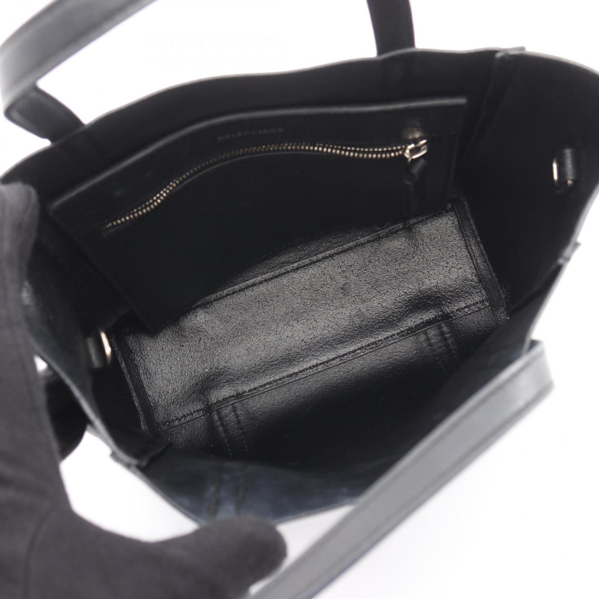 Balenciaga Black Leather Tote