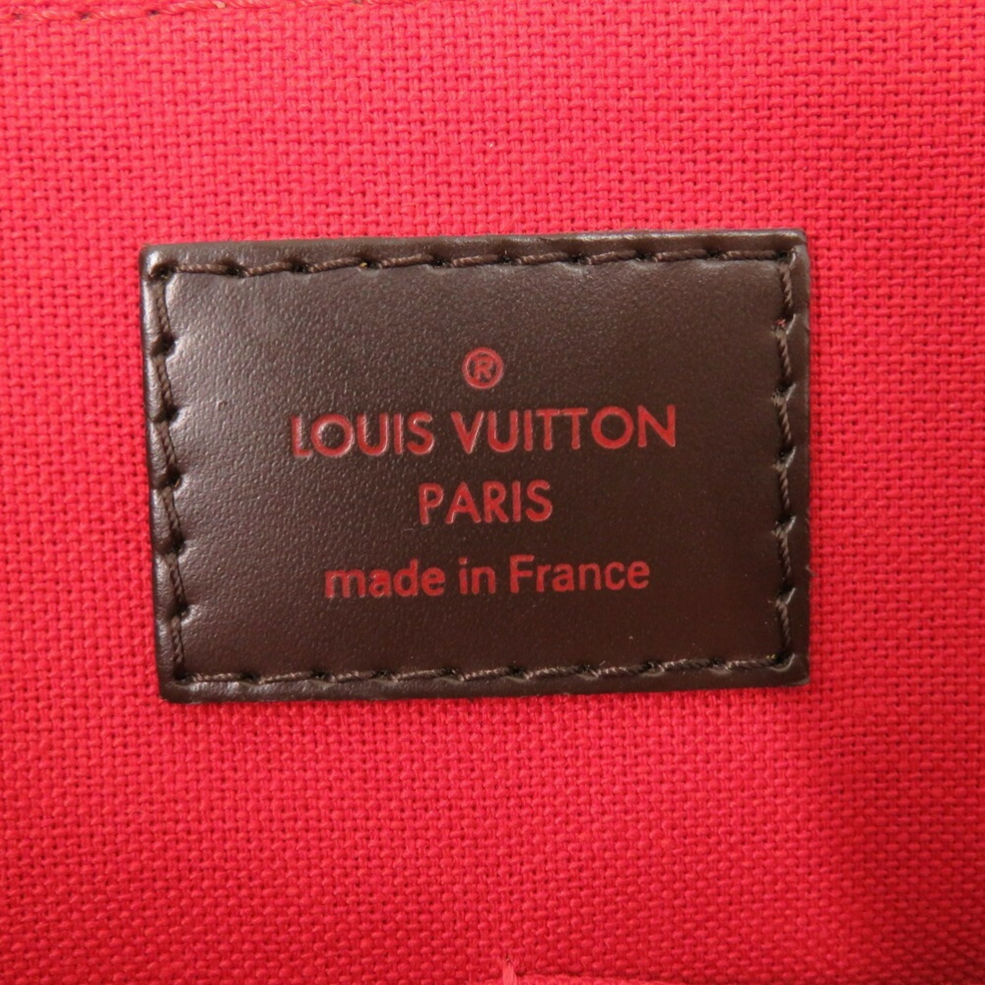 Louis Vuitton Brown Damier Canvas Handbag