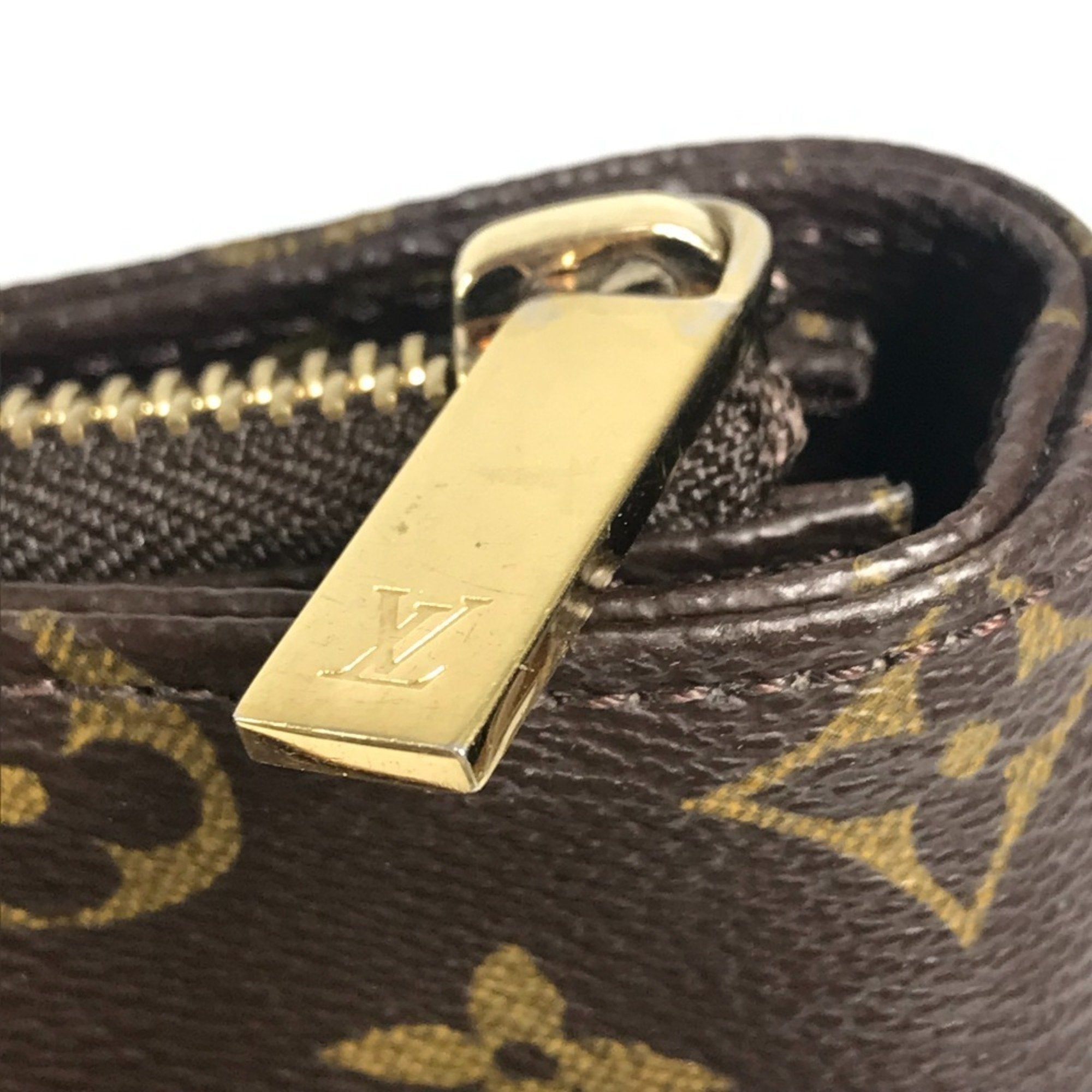 Louis Vuitton Brown Monogram Canvas Shoulder Bag Tote Bag
