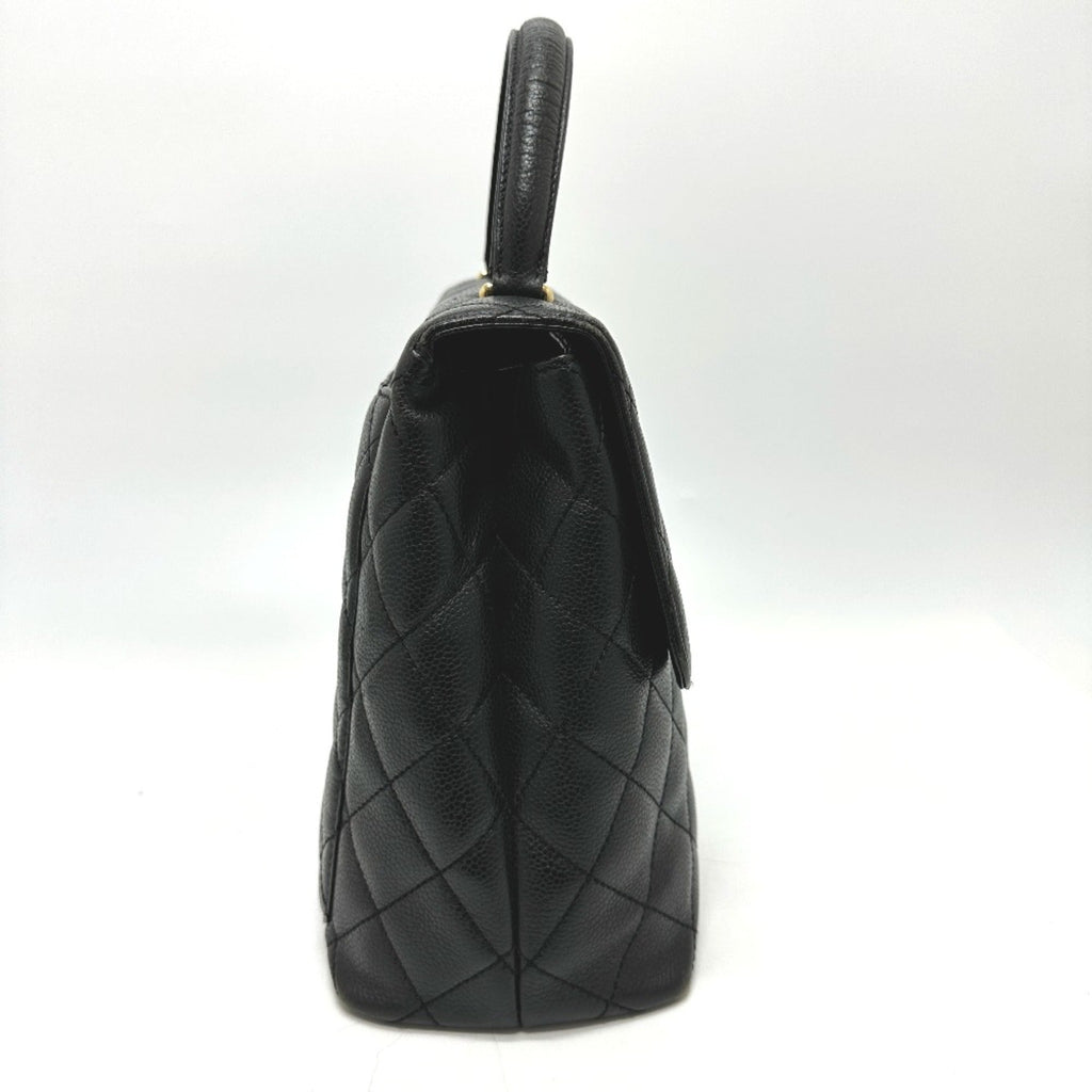 Chanel Black Leather Handbag