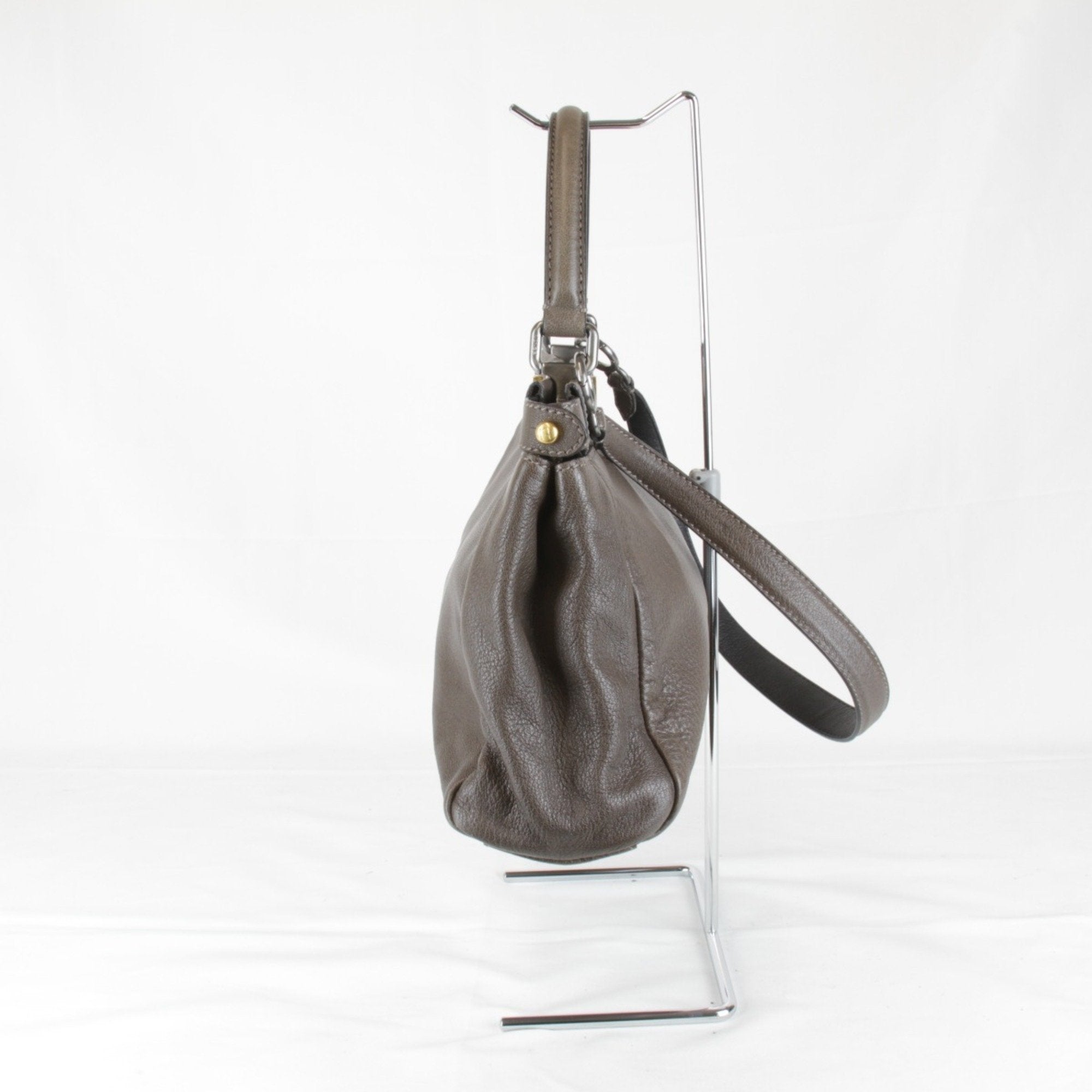 Fendi Brown Leather Handbag