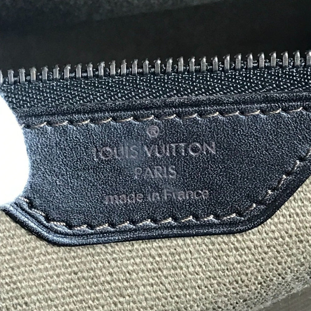 Louis Vuitton Brown Coffee Utah Leather Leather Briefcase Handbag Tote Bag