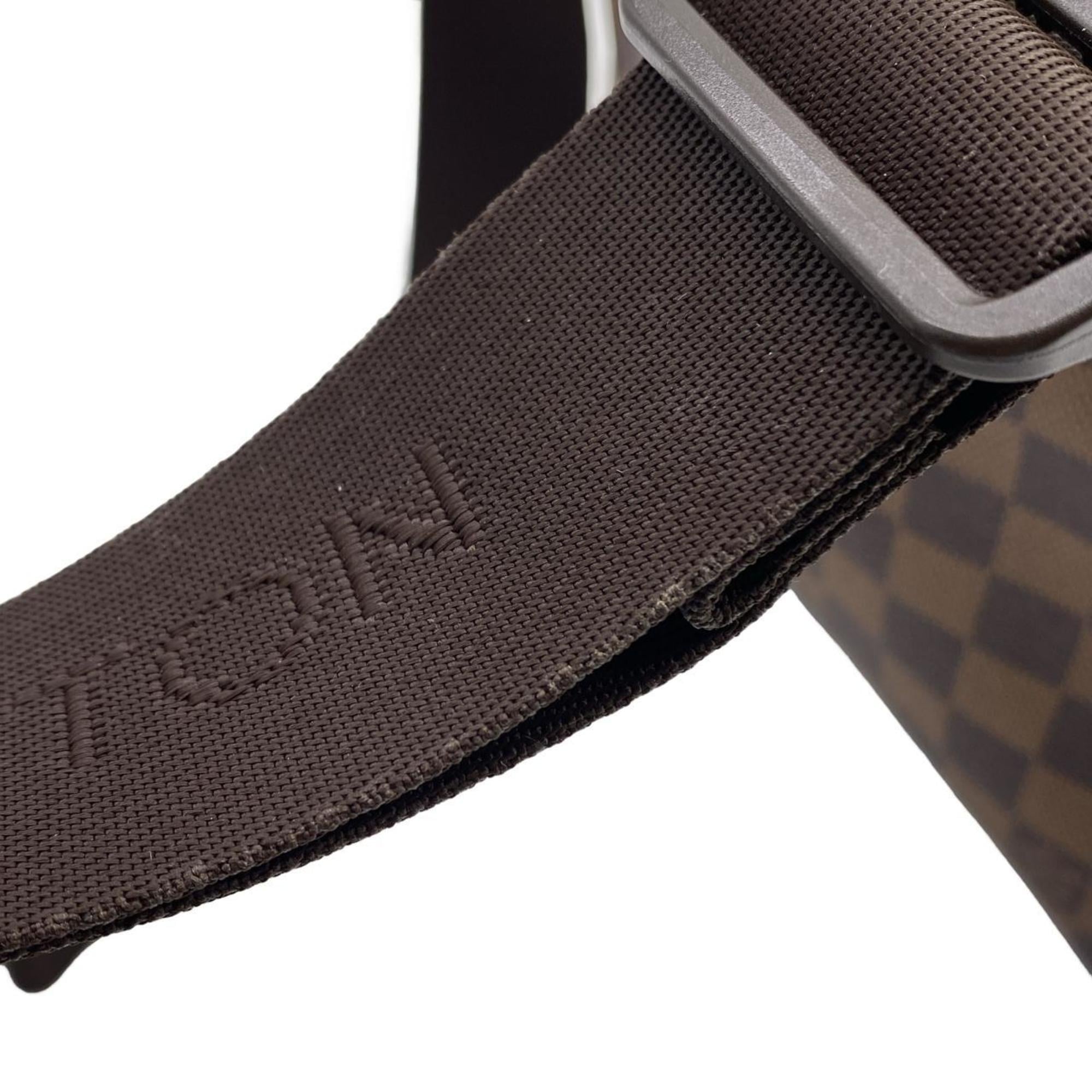 Louis Vuitton Ebene Coated Canvas Pochette Shoulder Bag