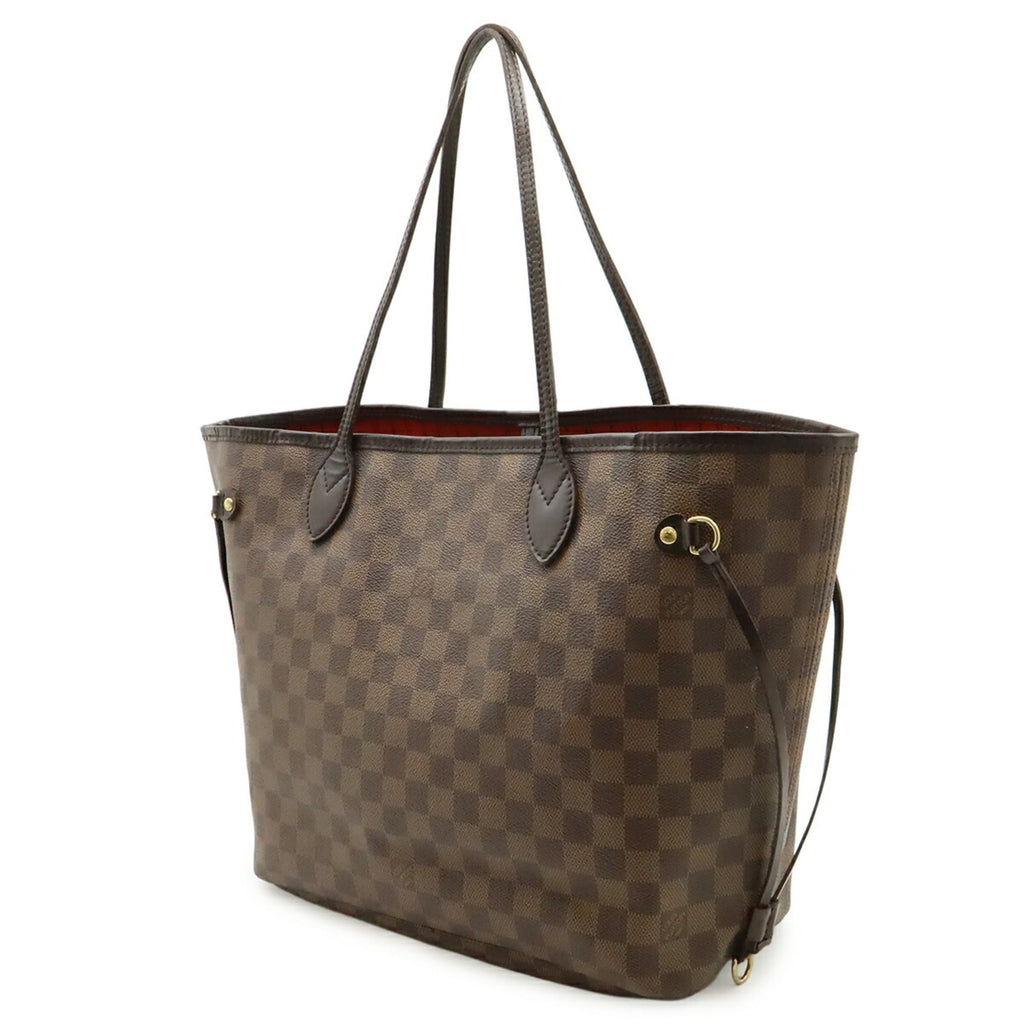Louis Vuitton Brown Damier Canvas White Damier Canvas Shoulder Bag Tote Bag