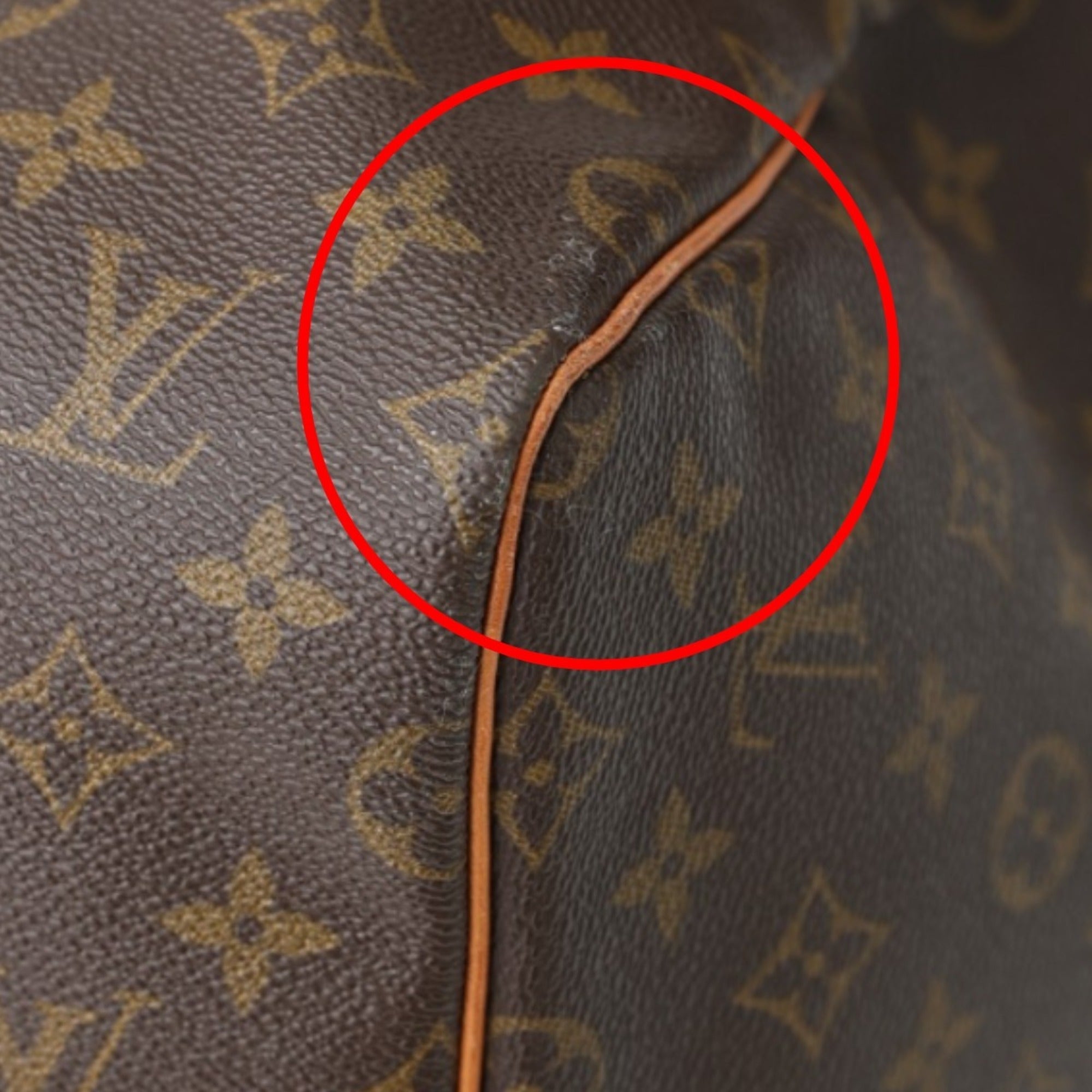Louis Vuitton Brown Monogram Canvas Boston Bag