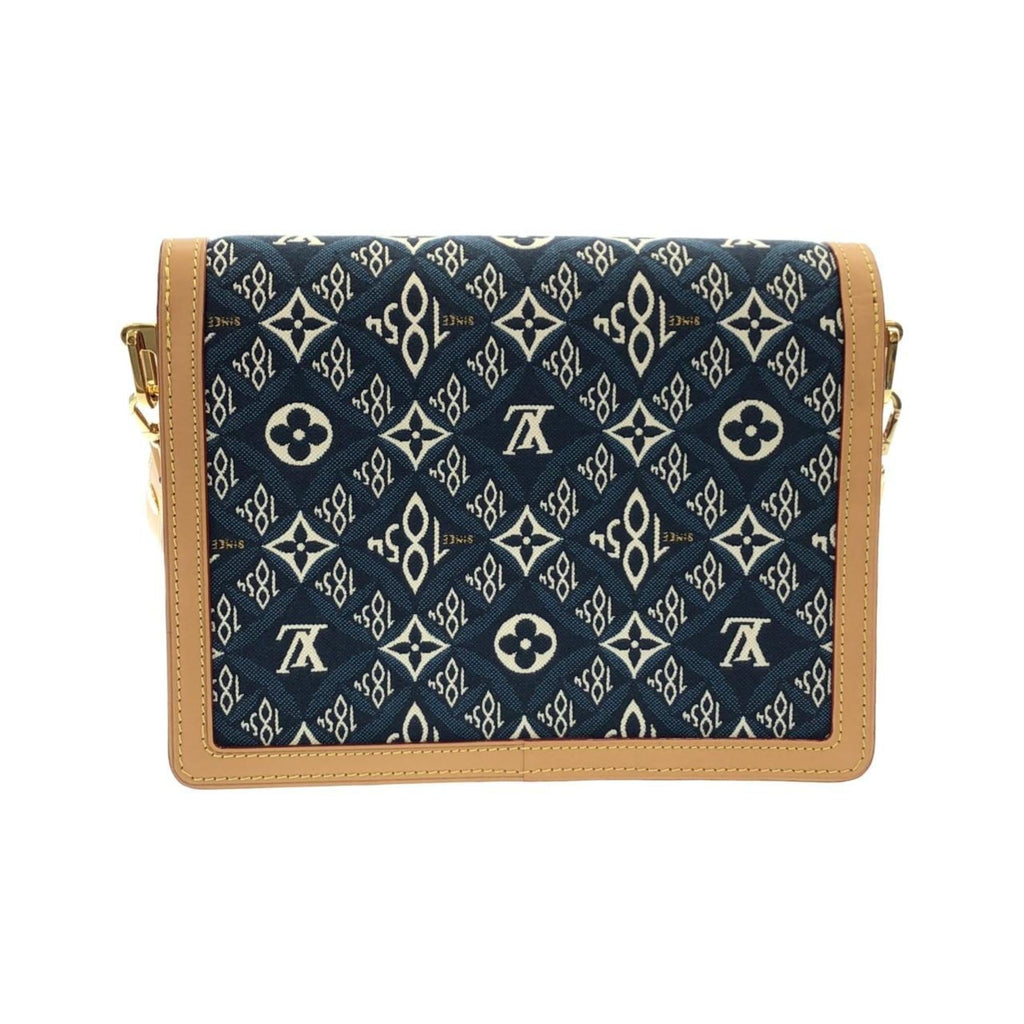 Louis Vuitton Blue Jacquard Shoulder Bag