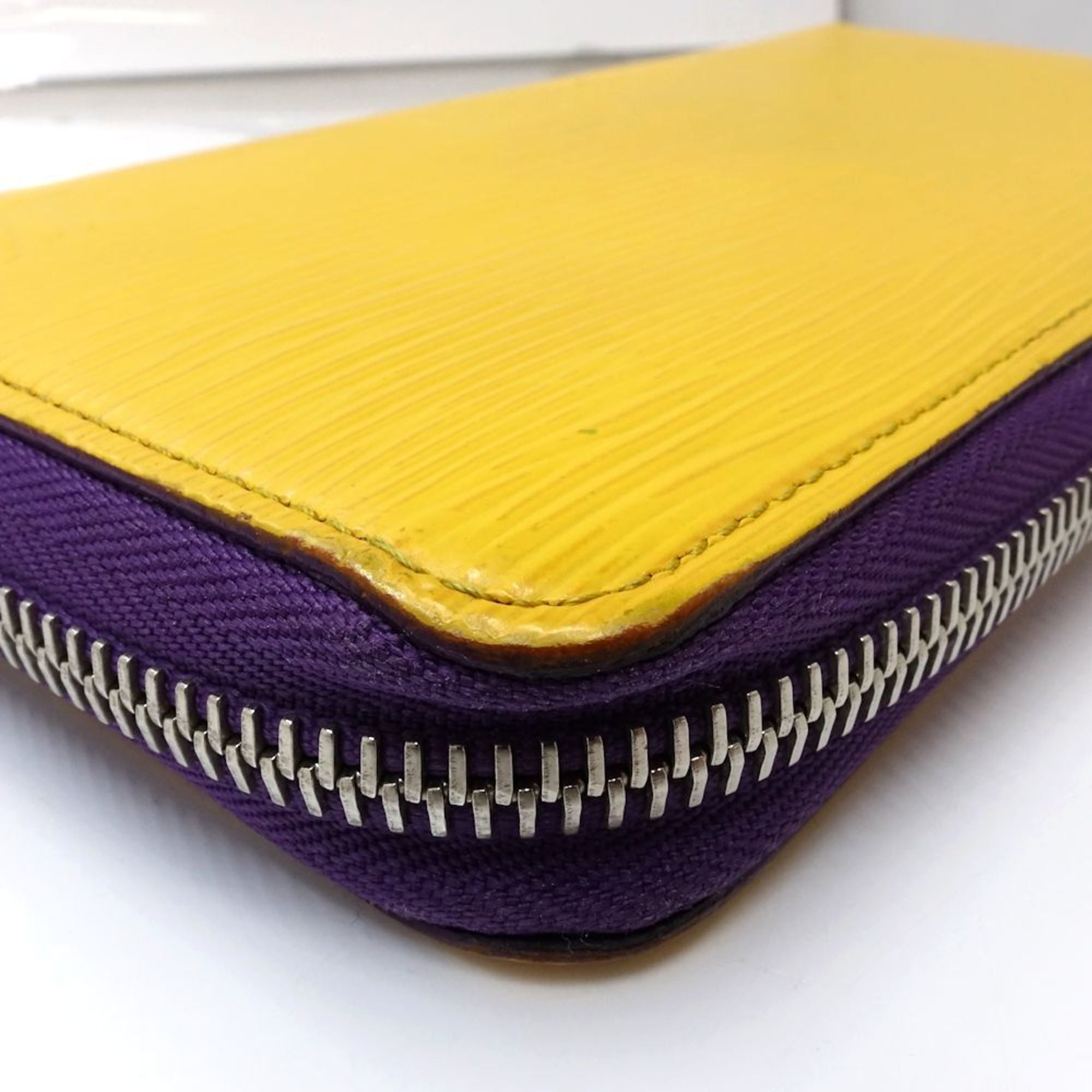 Louis Vuitton Epi Citron Leather Long Wallet