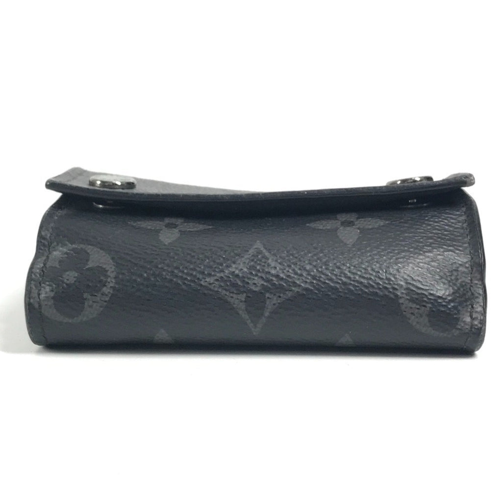 Louis Vuitton Black Gray Monogram Eclipse Canvas Wallet (Tri-Fold)