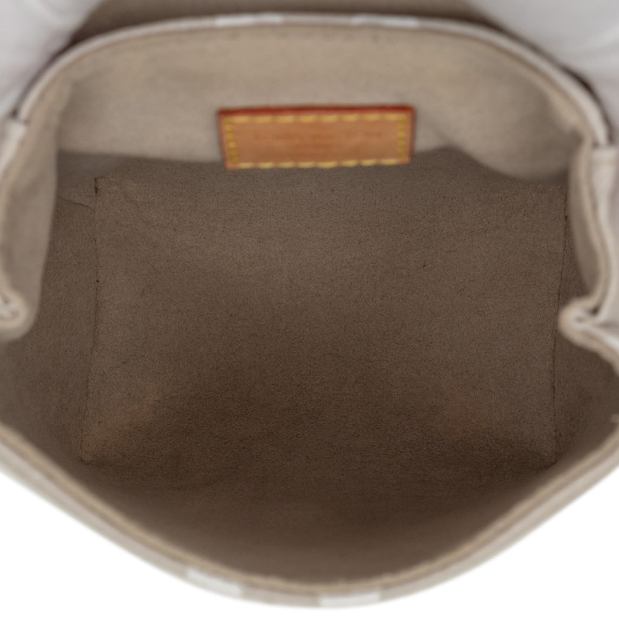 Louis Vuitton Gray Pink Pvc Leather Backpack