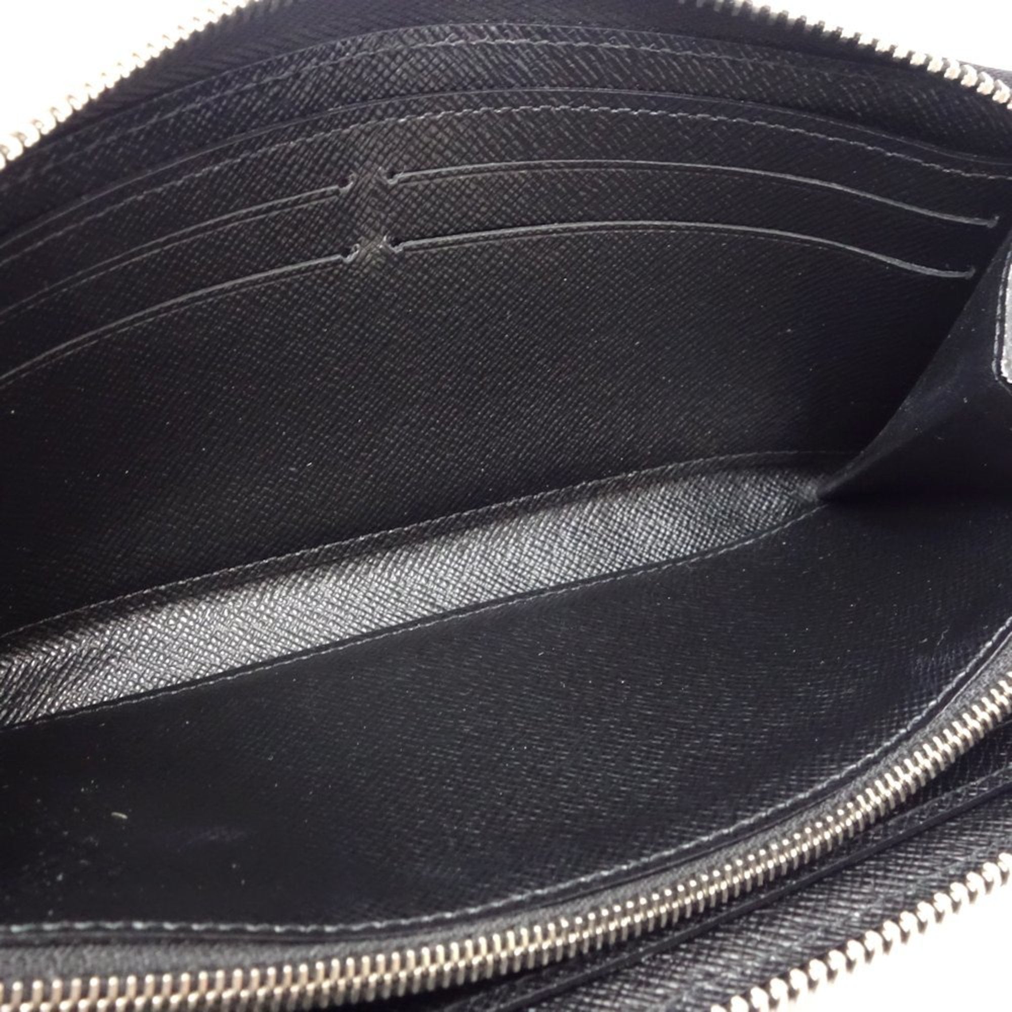Louis Vuitton Noir Leather Coin Purse/Coin Case