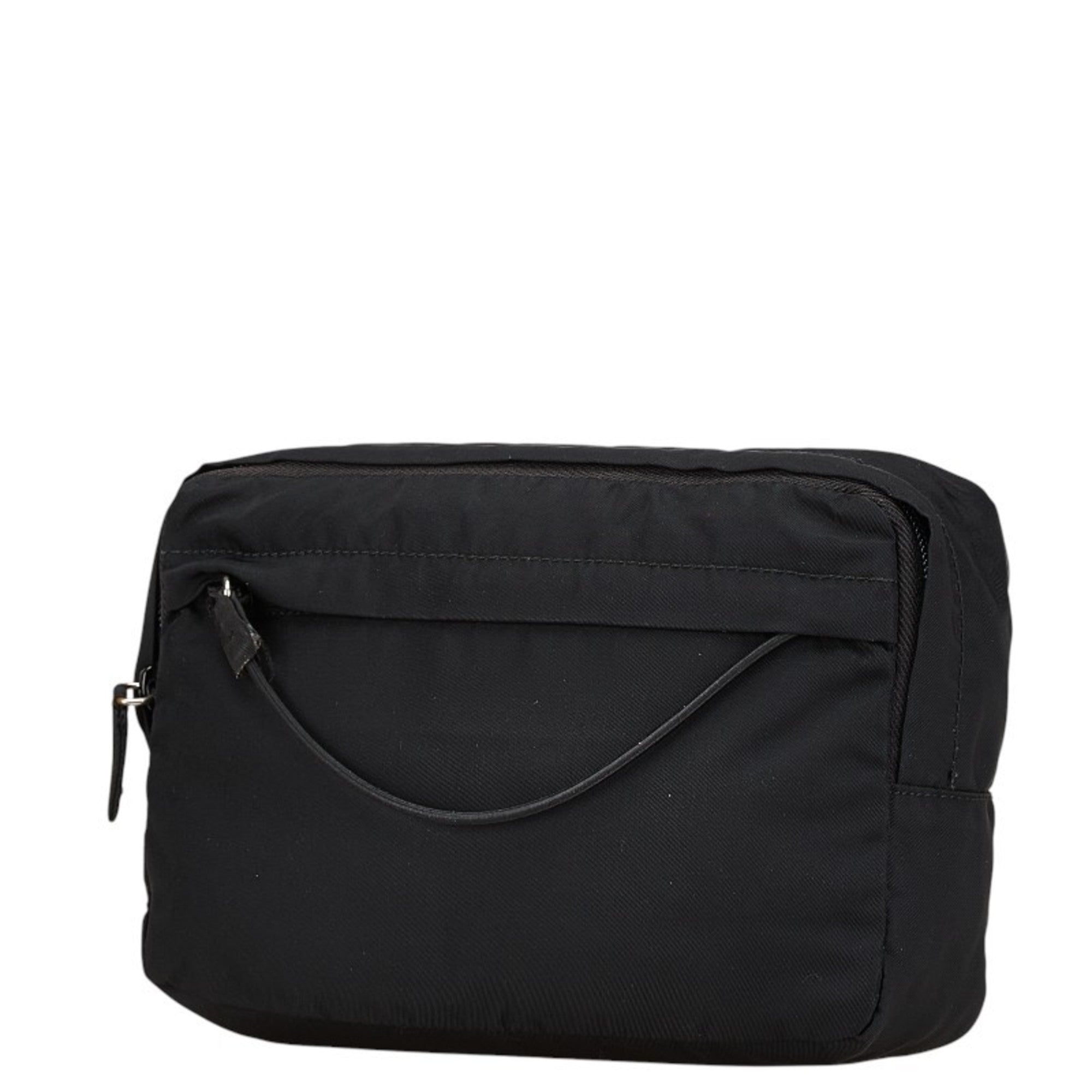 Prada Black Nylon Pouch