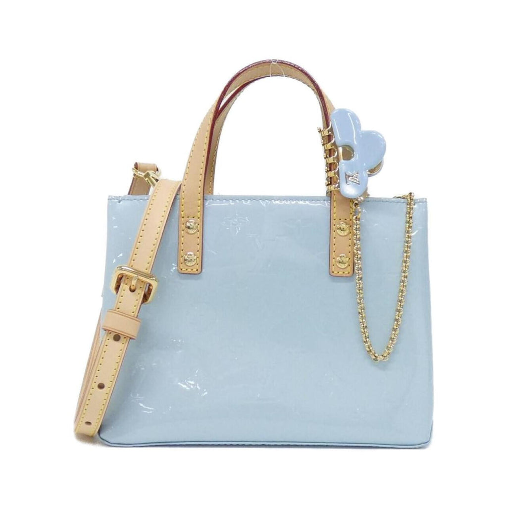 Louis Vuitton Vernis Blue Monogram Vernis Handbag