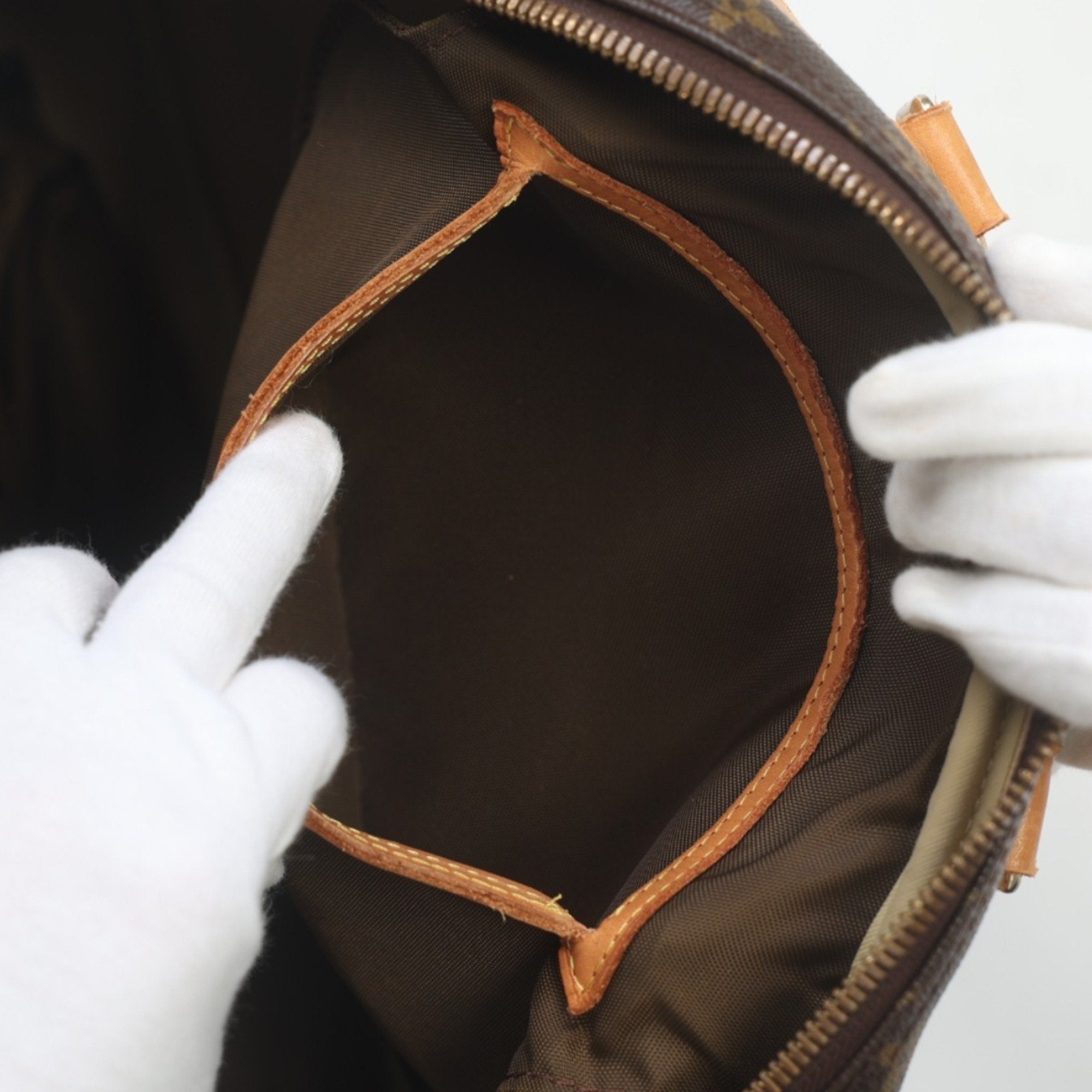 Louis Vuitton Monogram Brown Monogram Boston Bag Sports Bag
