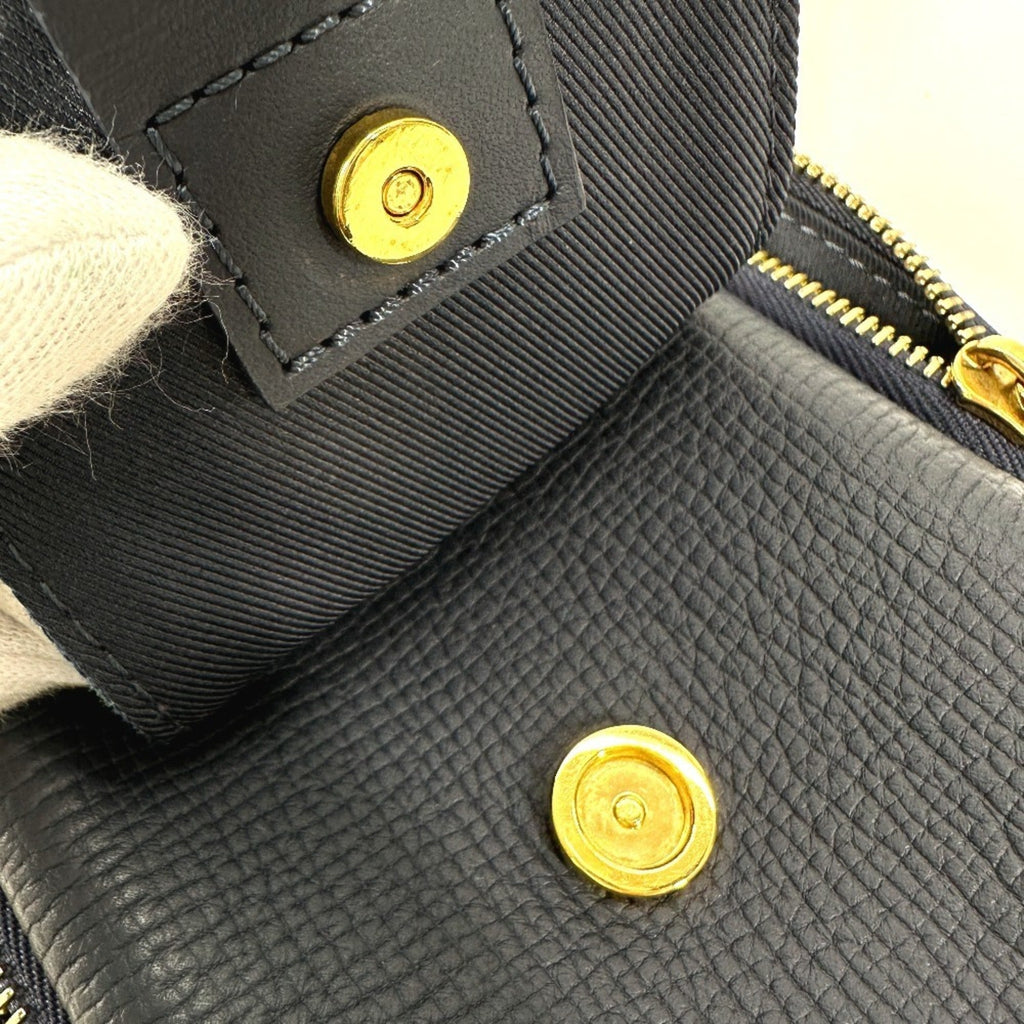 Louis Vuitton Blue Denim Leather Pochette Pouch Shoulder Bag