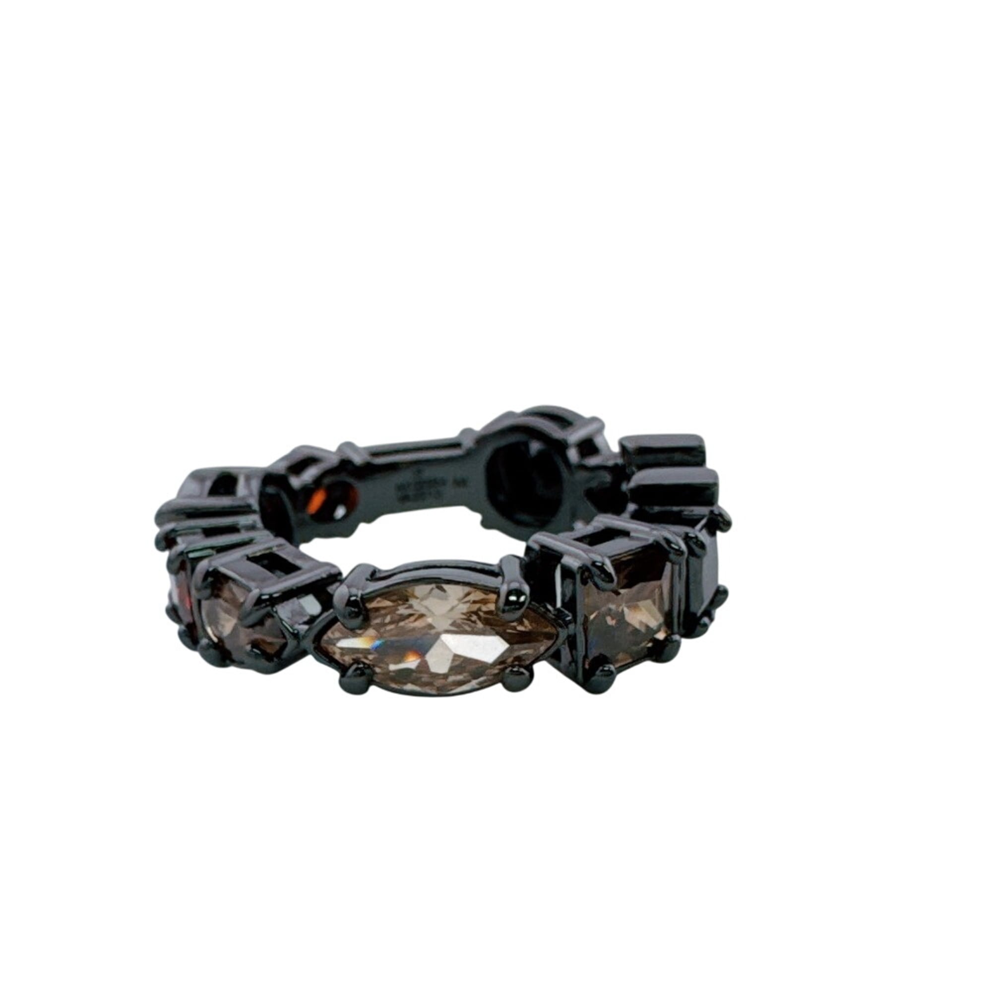 Louis Vuitton Black Metal Band Ring