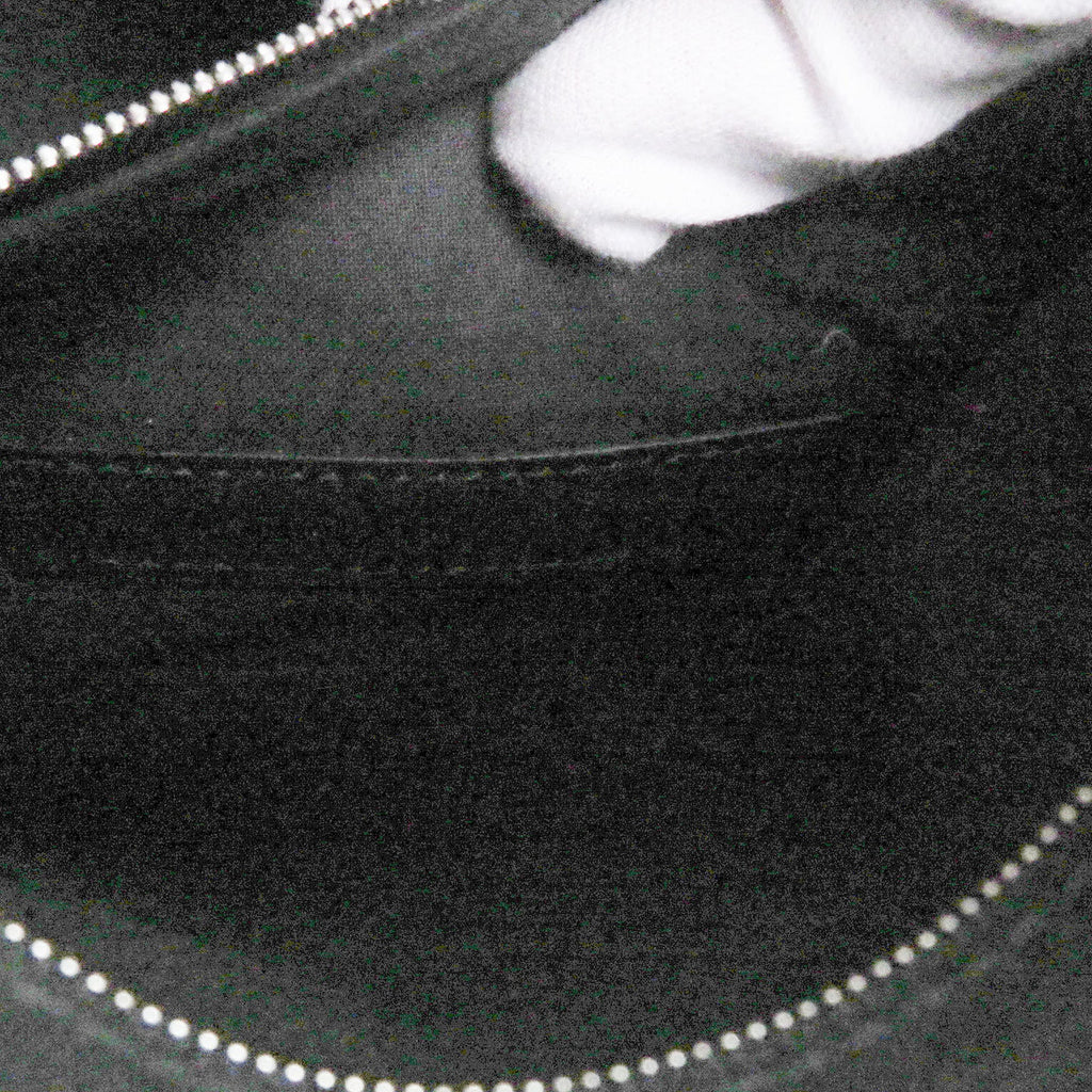Balenciaga Black Light Beige Canvas Leather Handbag Tote
