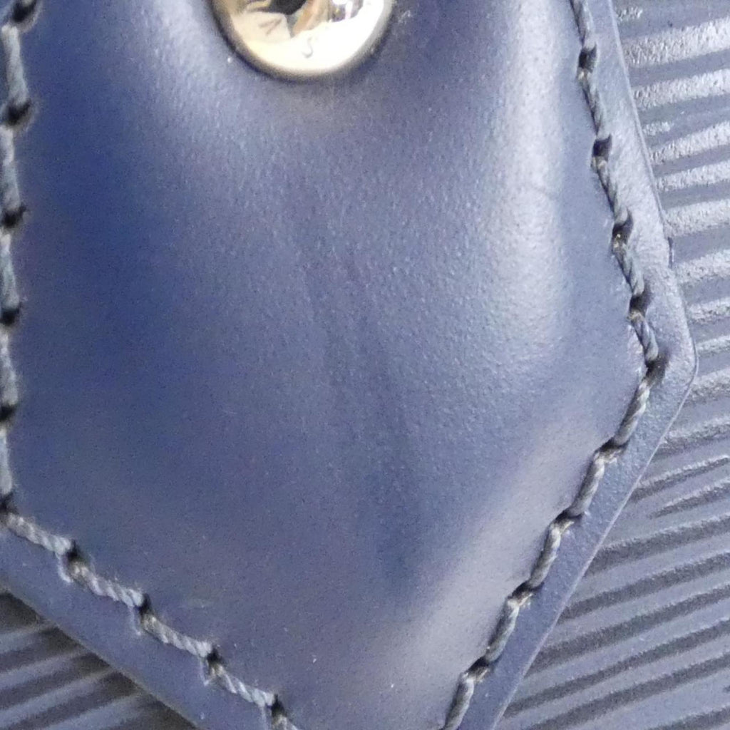 Louis Vuitton Blue Leather Handbag