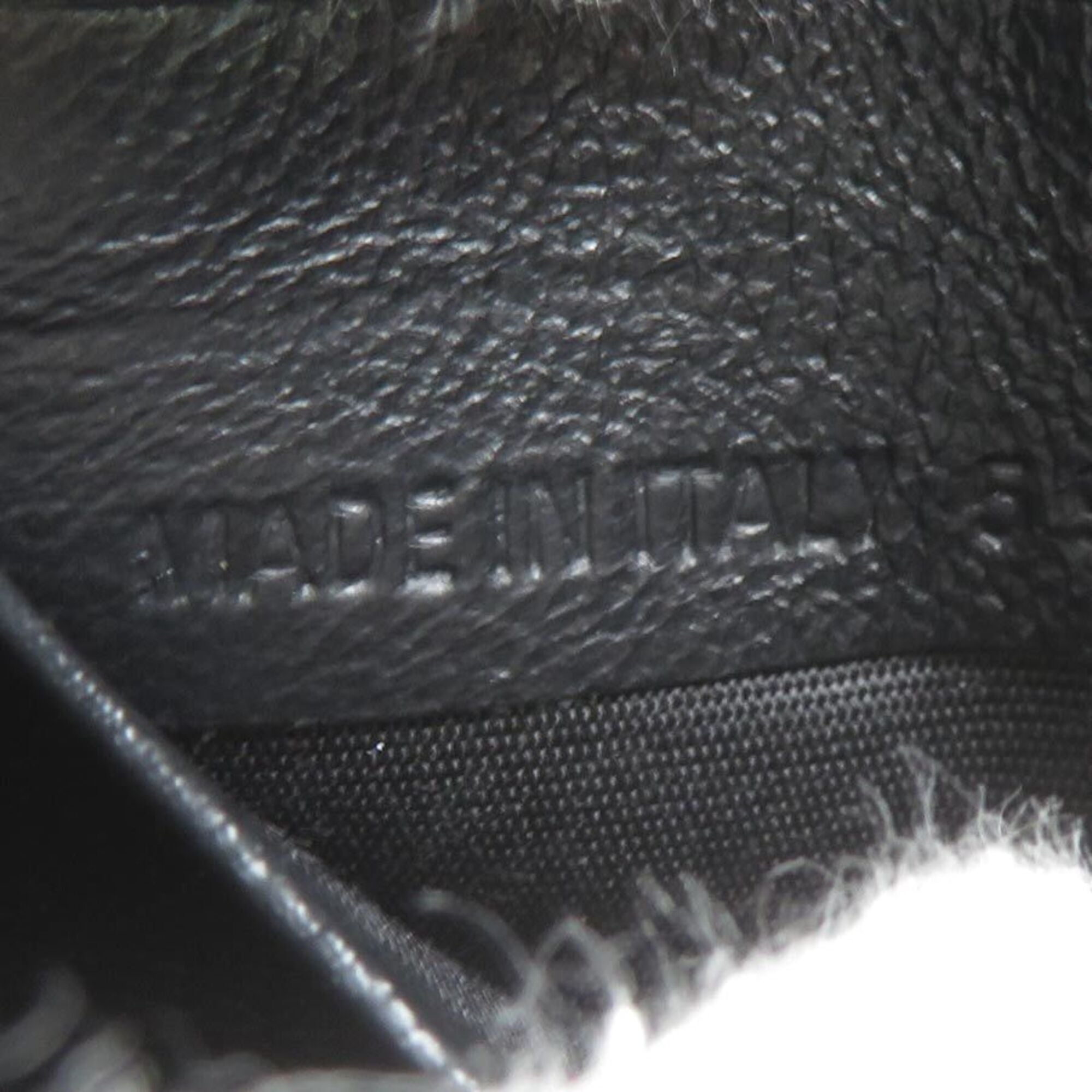 Balenciaga Black Leather Long Wallet (Bi-Fold)