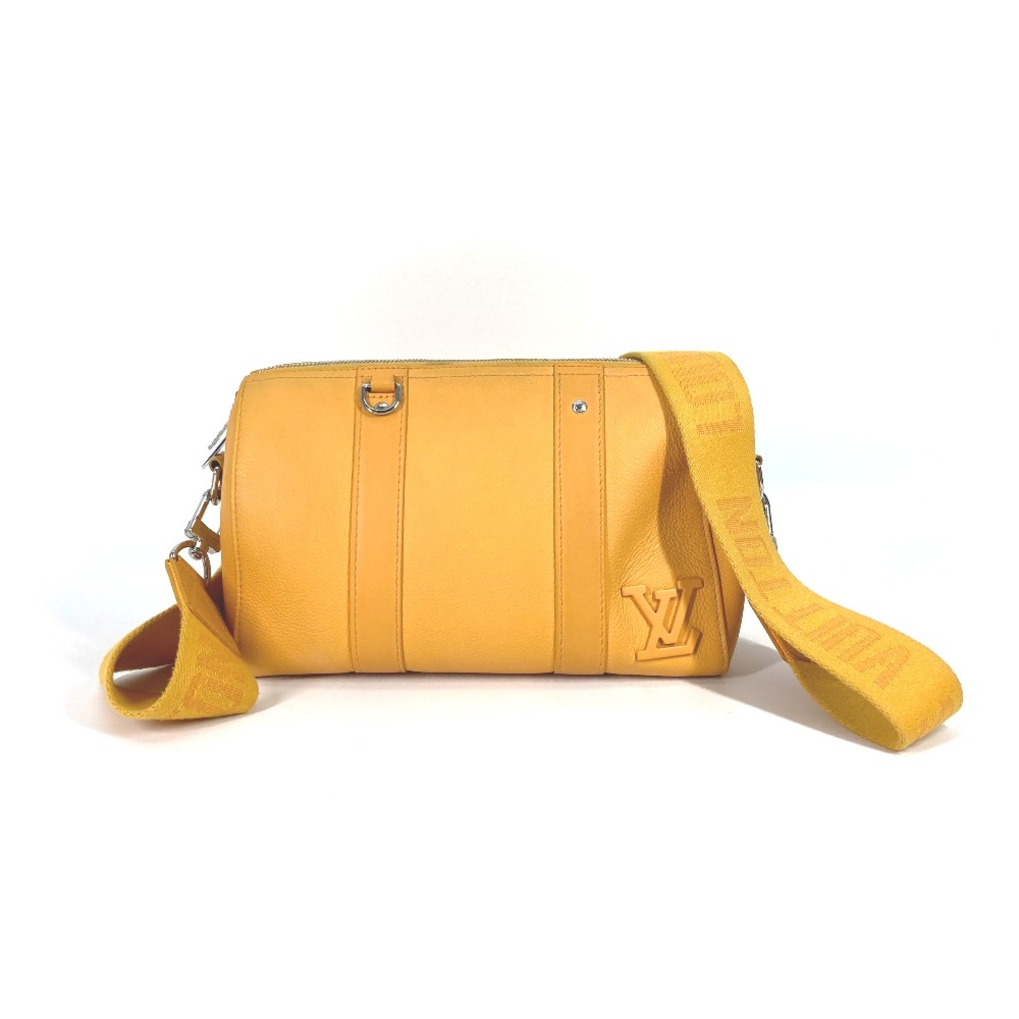 Louis Vuitton Yellow Leather Shoulder Bag