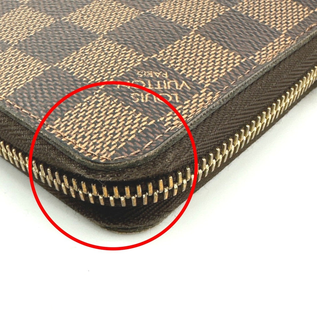 Louis Vuitton Brown Ebene Damier Canvas Long Wallet