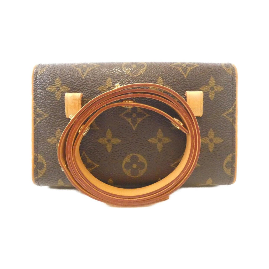 Louis Vuitton Marron Coated Canvas Fanny Pack Pochette