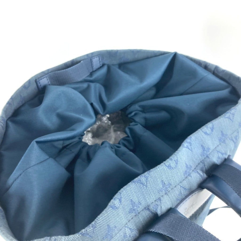 Louis Vuitton Blue Monogram Denim Canvas Backpack