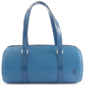 Louis Vuitton Epi Toledo Blue Epi Leather Handbag