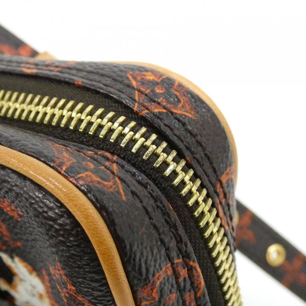 Louis Vuitton Marron Coated Canvas Shoulder Bag